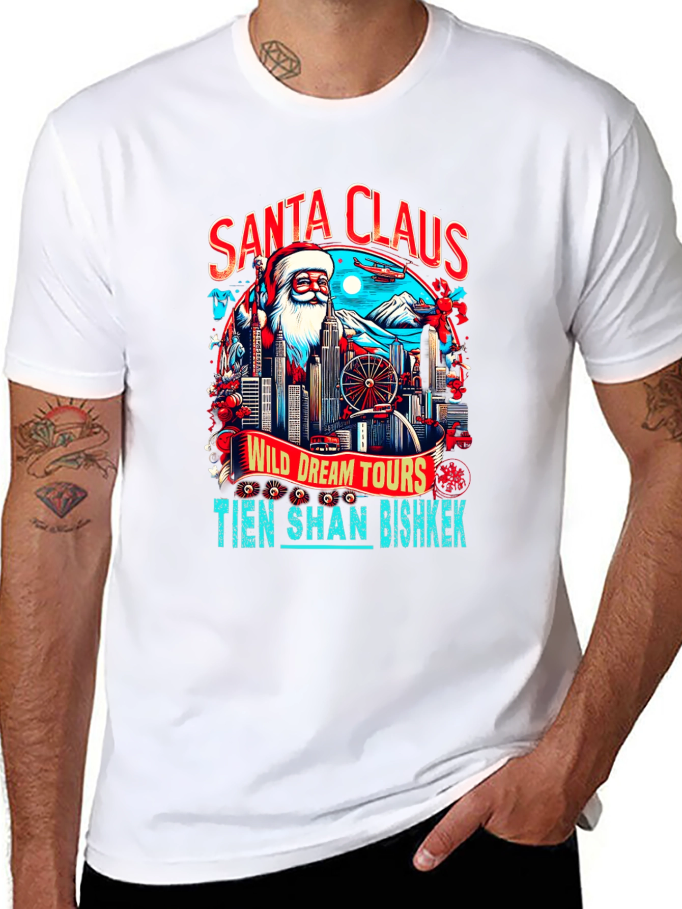 Santa Claus Wild Dream Tours T-Shirt