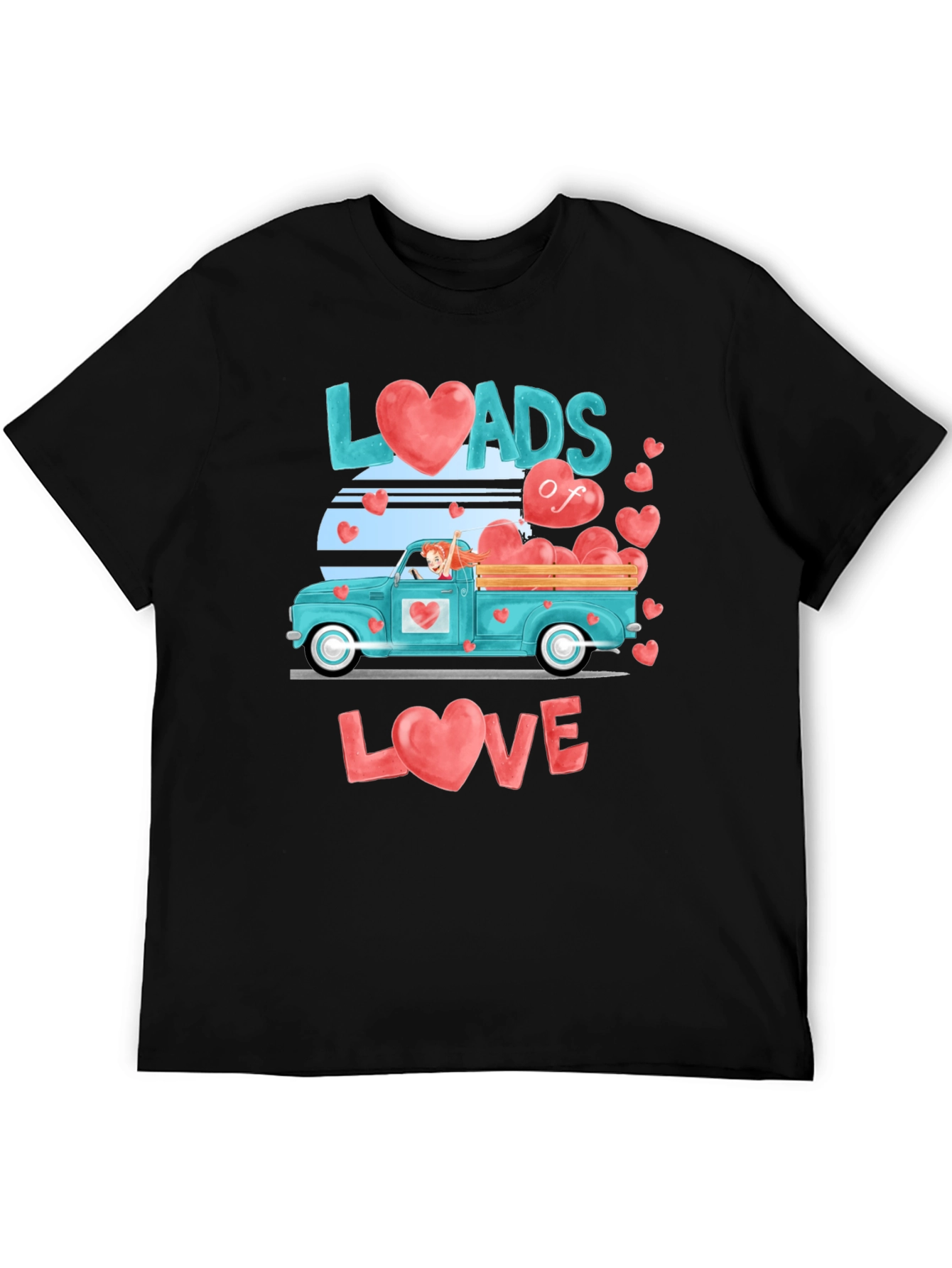 Loads of Love Valentines Day Graphic Tee
