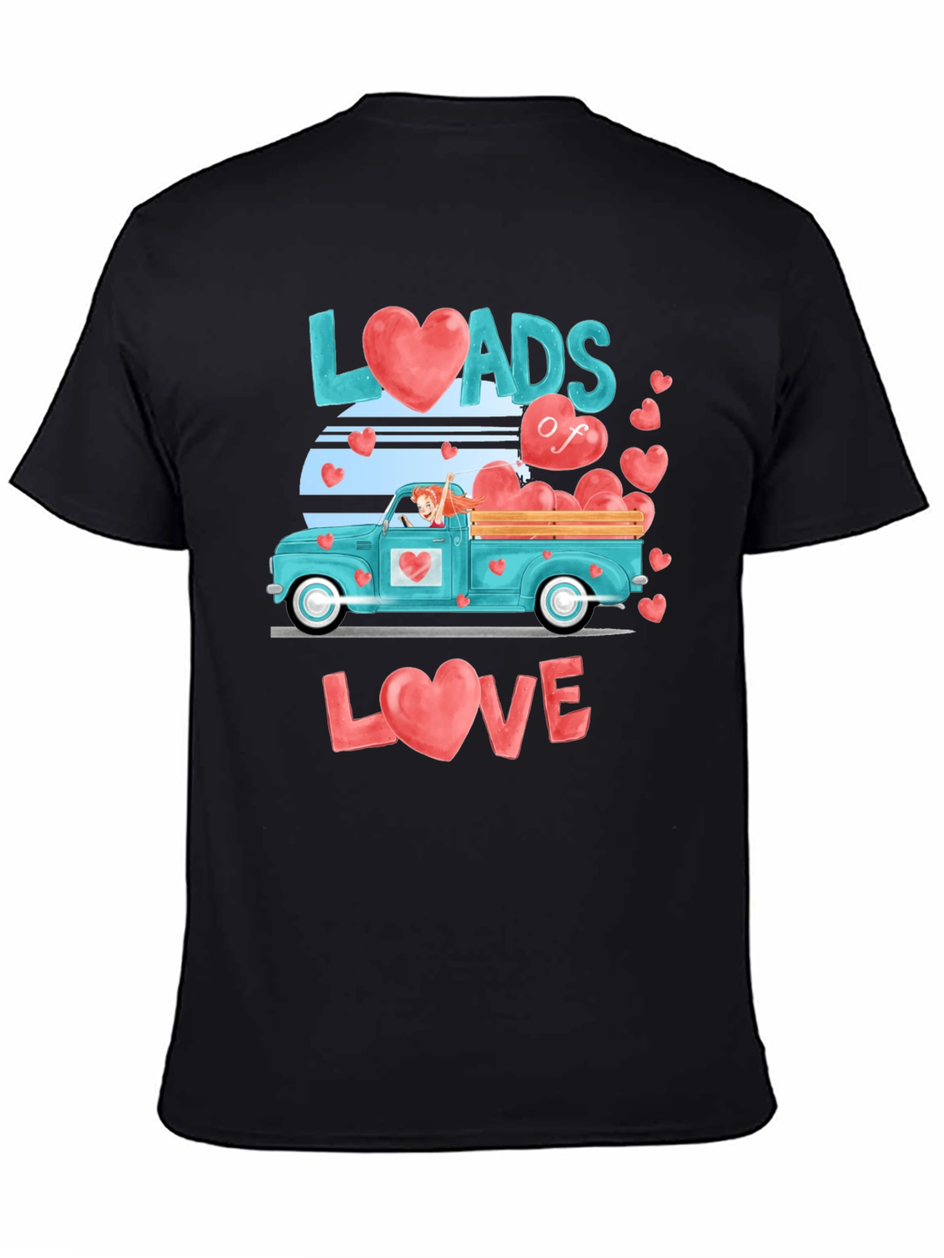 Loads of Love Valentines Day Graphic Tee