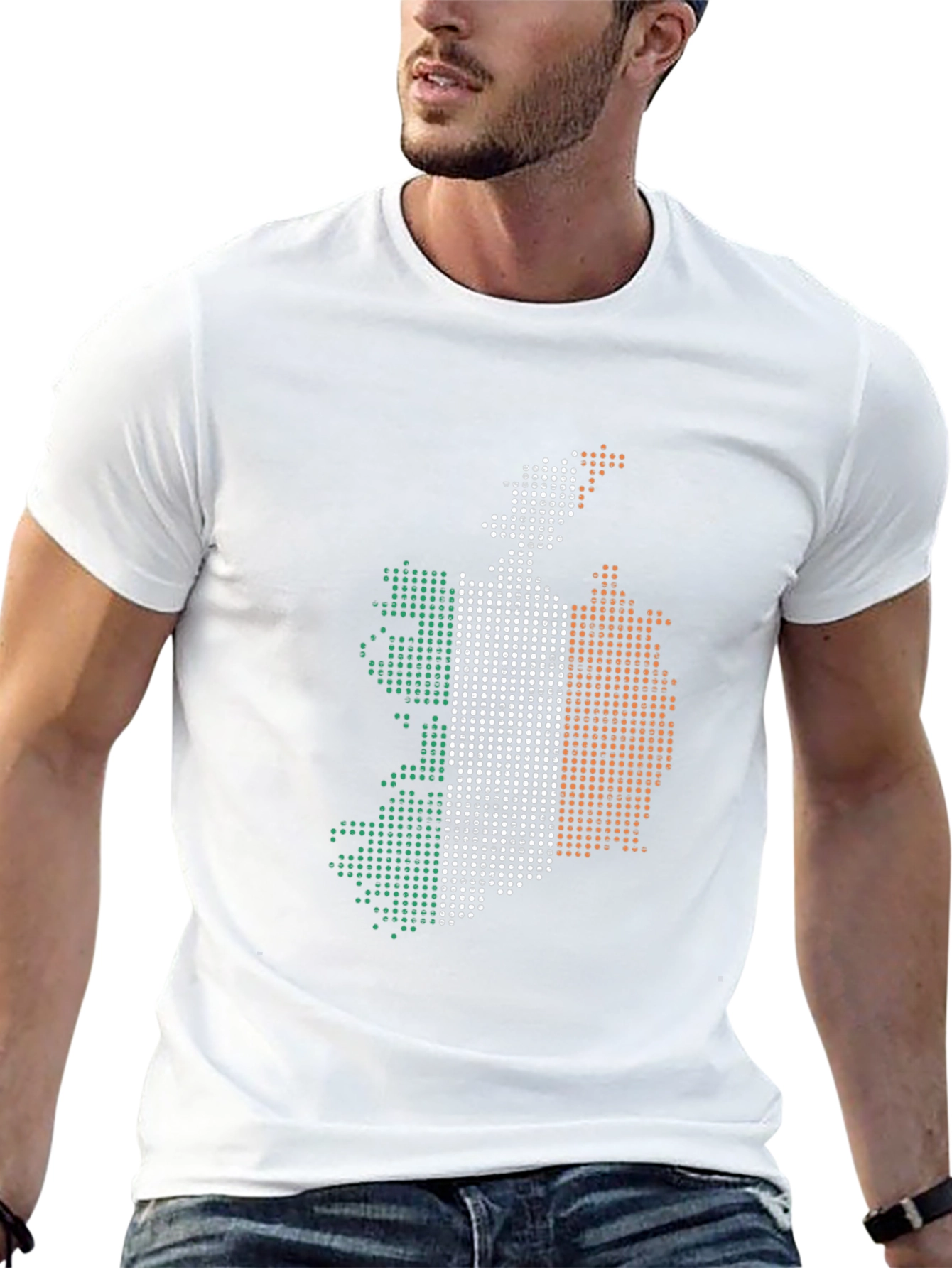 Ireland Map Graphic Tee - Irish Pride T-Shirt