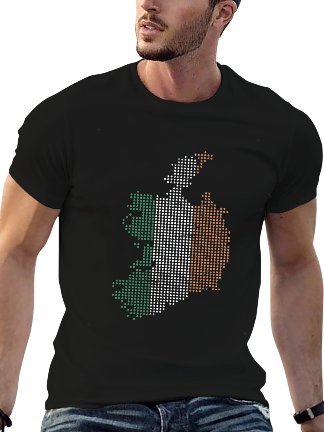 Ireland Map Graphic Tee - Irish Pride T-Shirt