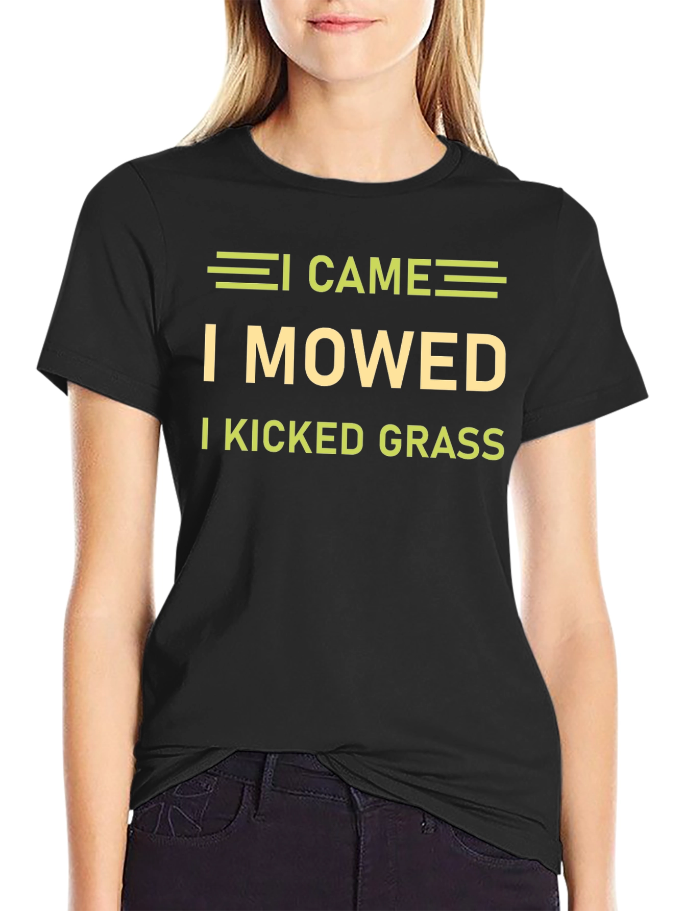 I Came I Mowed I Kicked Grass T-Shirt