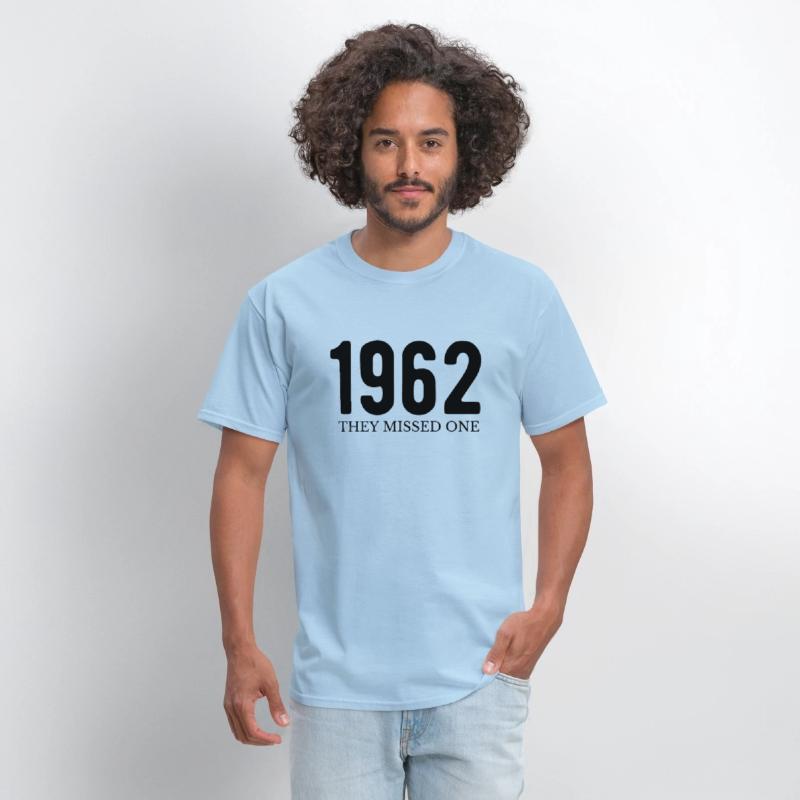 1962 they missed one t-shirt