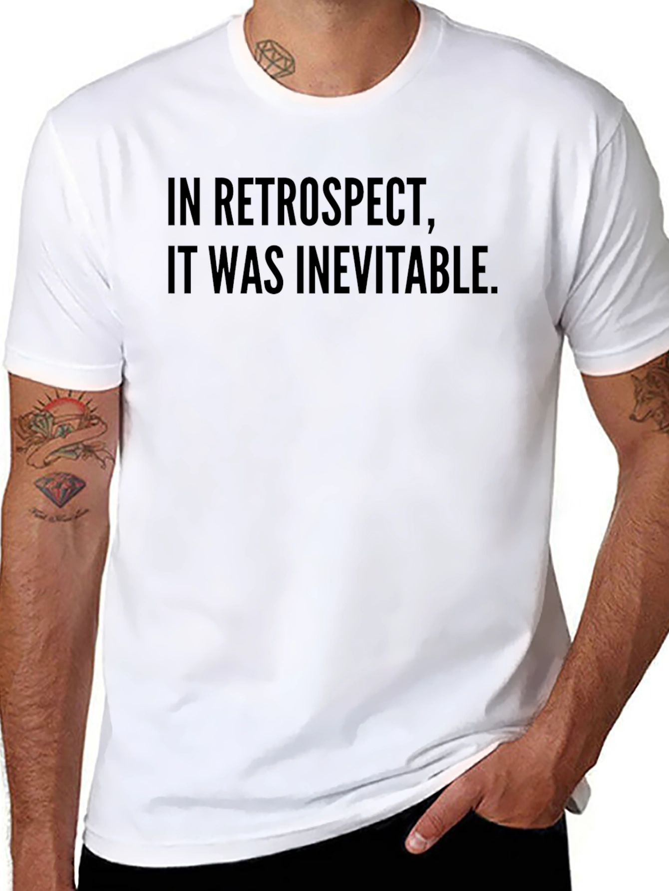 Retrospect Inevitable T-Shirt - Soft Cotton Blend Tee