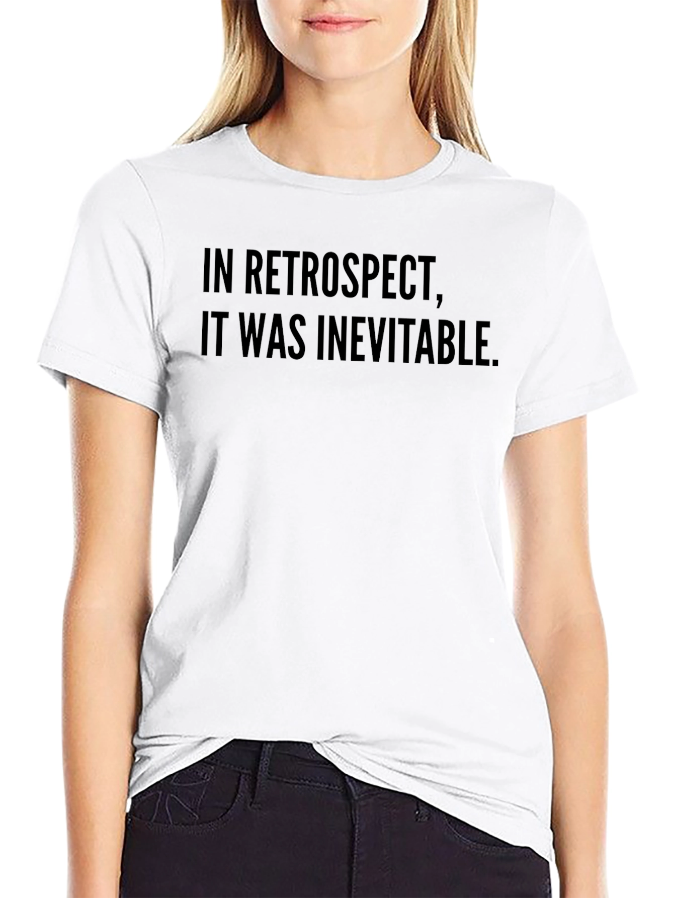 Retrospect Inevitable T-Shirt - Soft Cotton Blend Tee