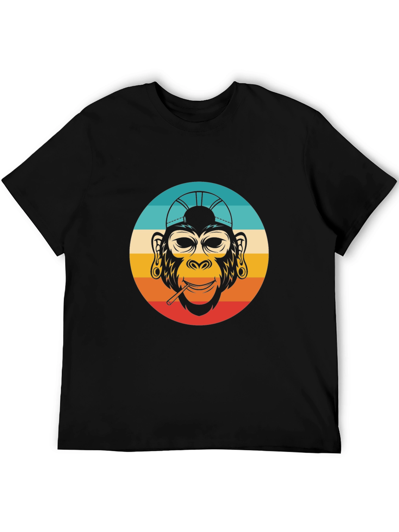 Retro Monkey T-Shirt - Cool Ape Design