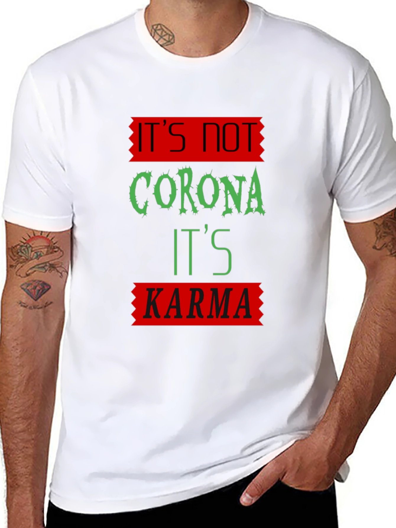 Karma T-Shirt - Funny Novelty Graphic Tee