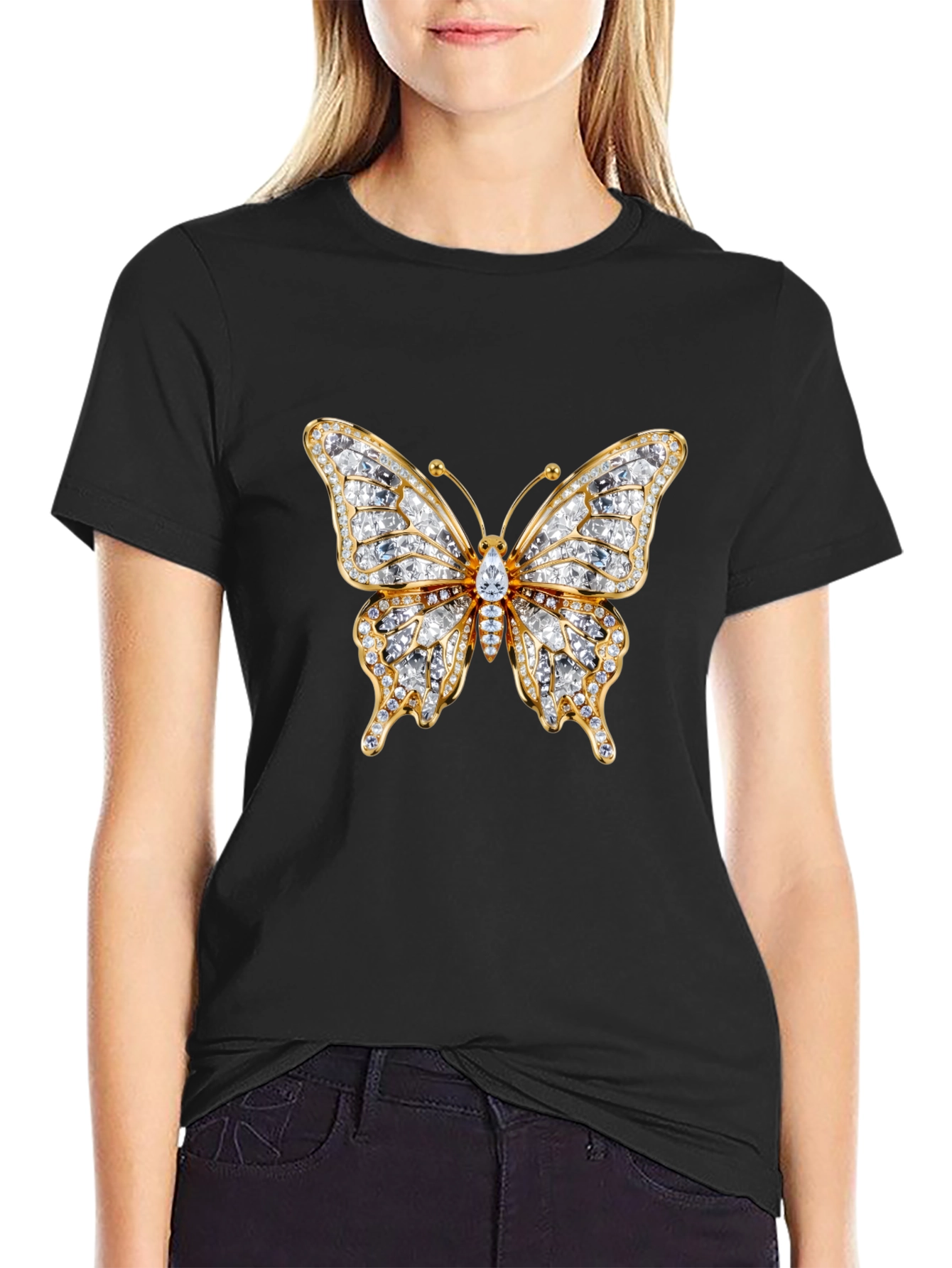 Butterfly Jewel Graphic Tee