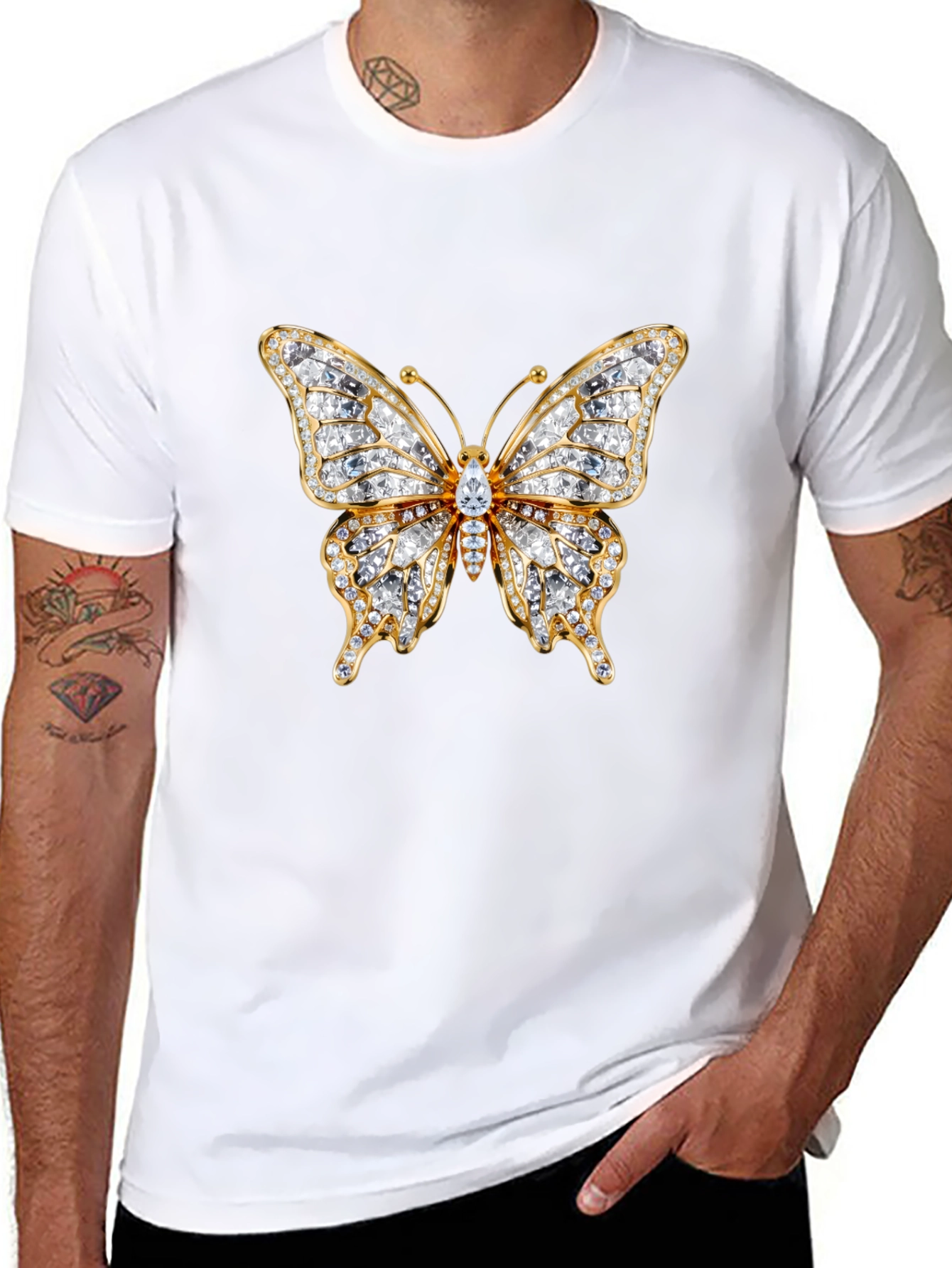 Butterfly Jewel Graphic Tee