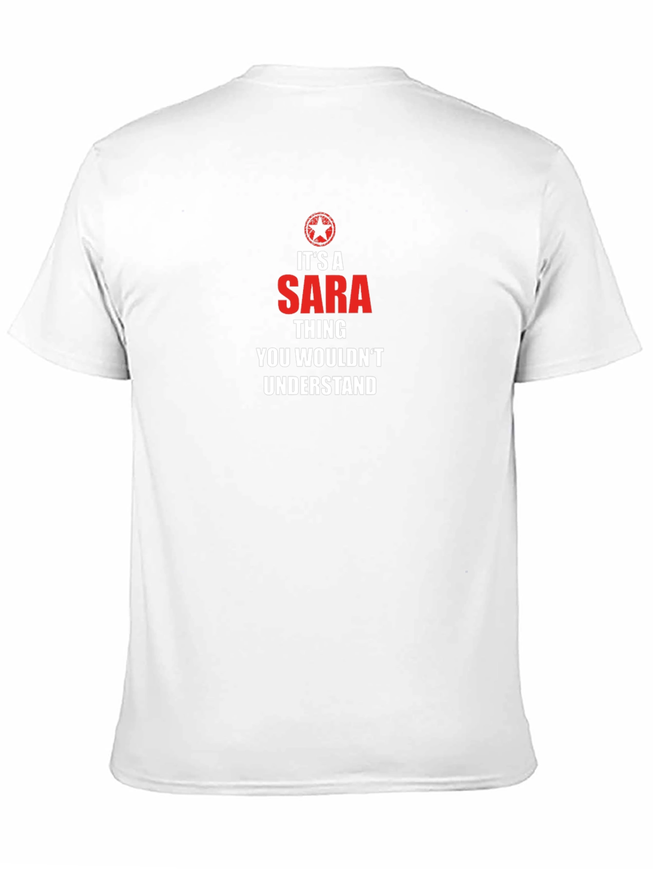 Its a Sara Thing T-Shirt - Unique Name Tee