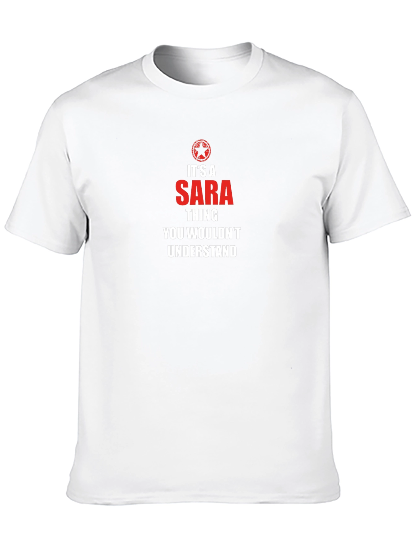 Its a Sara Thing T-Shirt - Unique Name Tee
