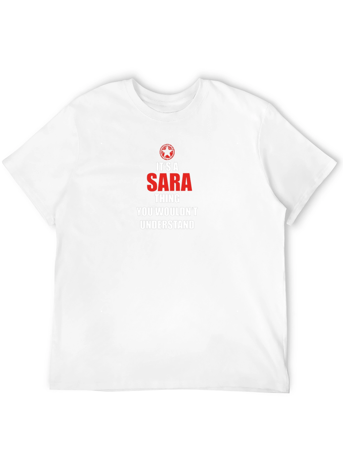 Its a Sara Thing T-Shirt - Unique Name Tee