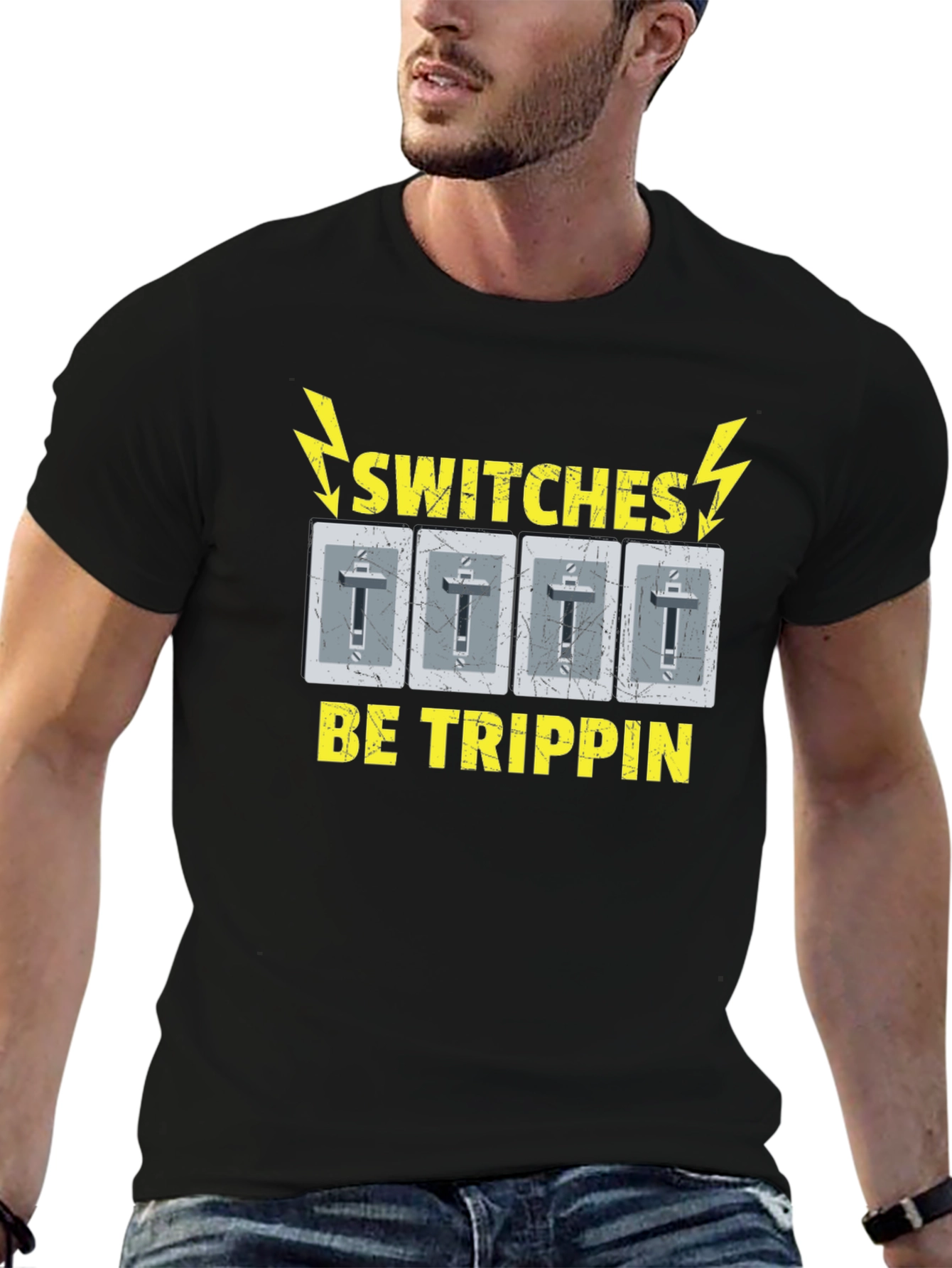 Switches Be Trippin Funny Graphic T-Shirt