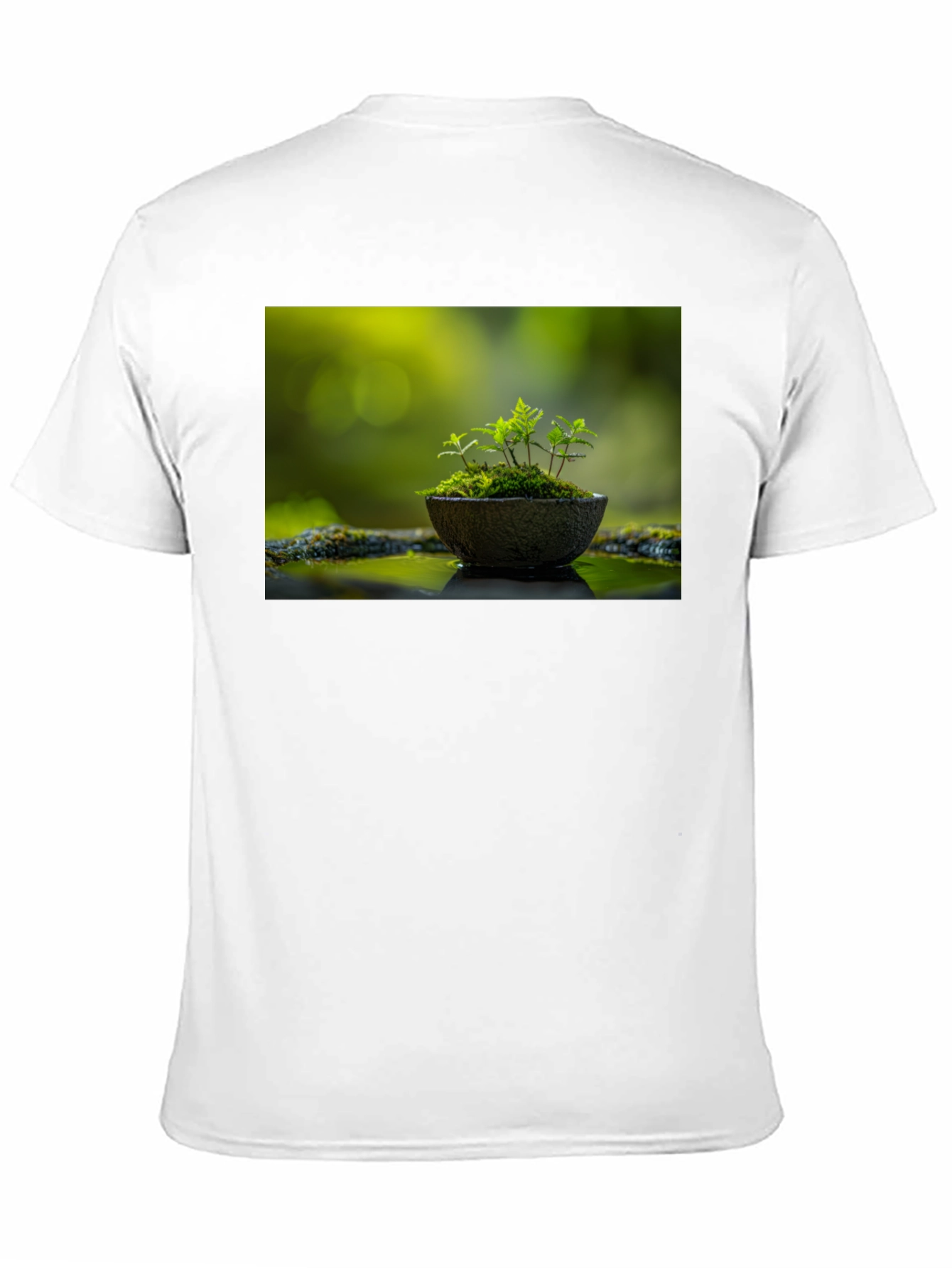 Nature in Black Tee