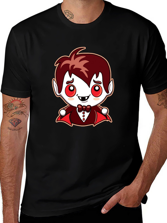 Cute Cartoon Vampire Graphic Tee