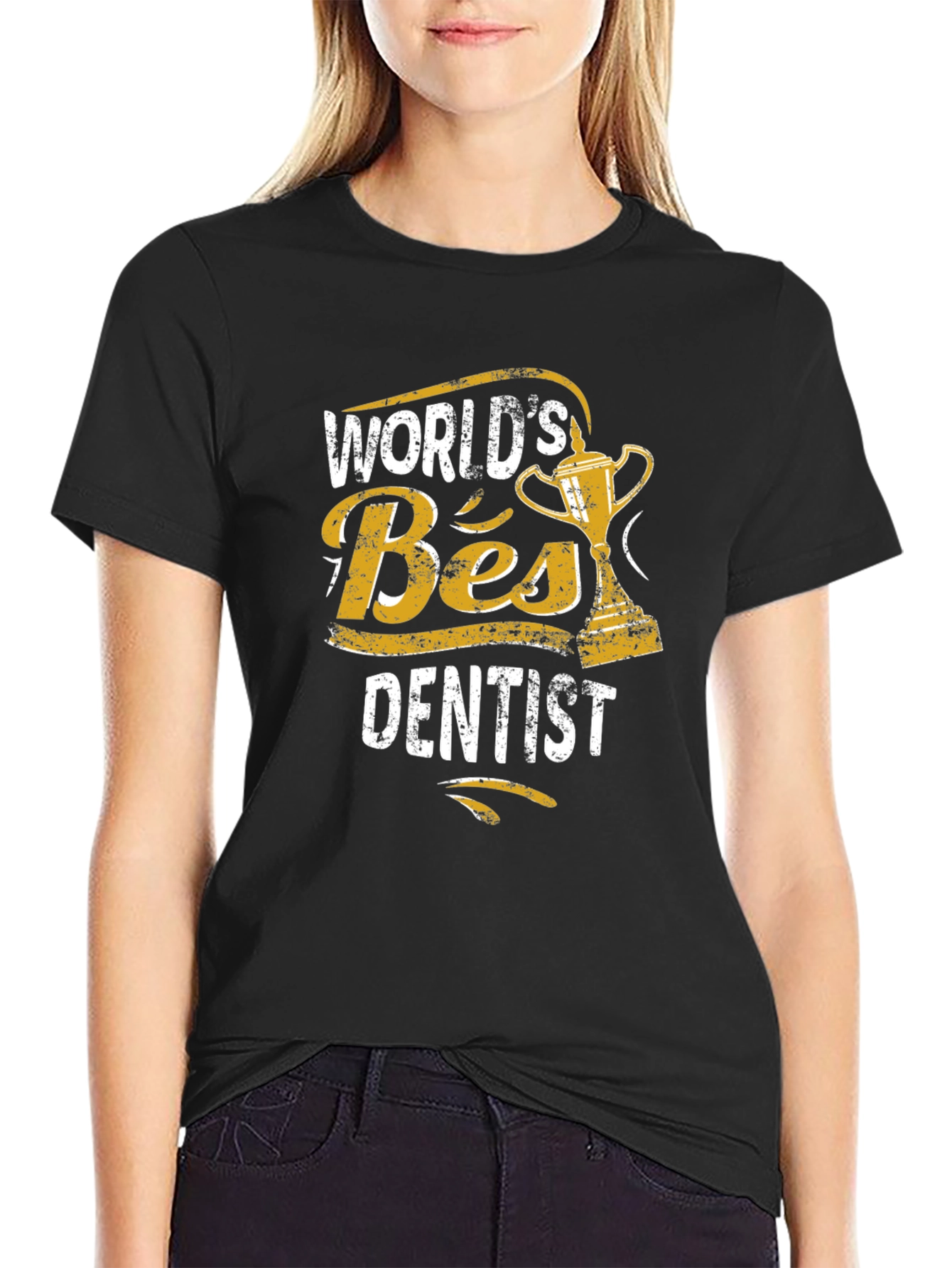 Worlds Best Dentist T-Shirt - Novelty Dental Gift