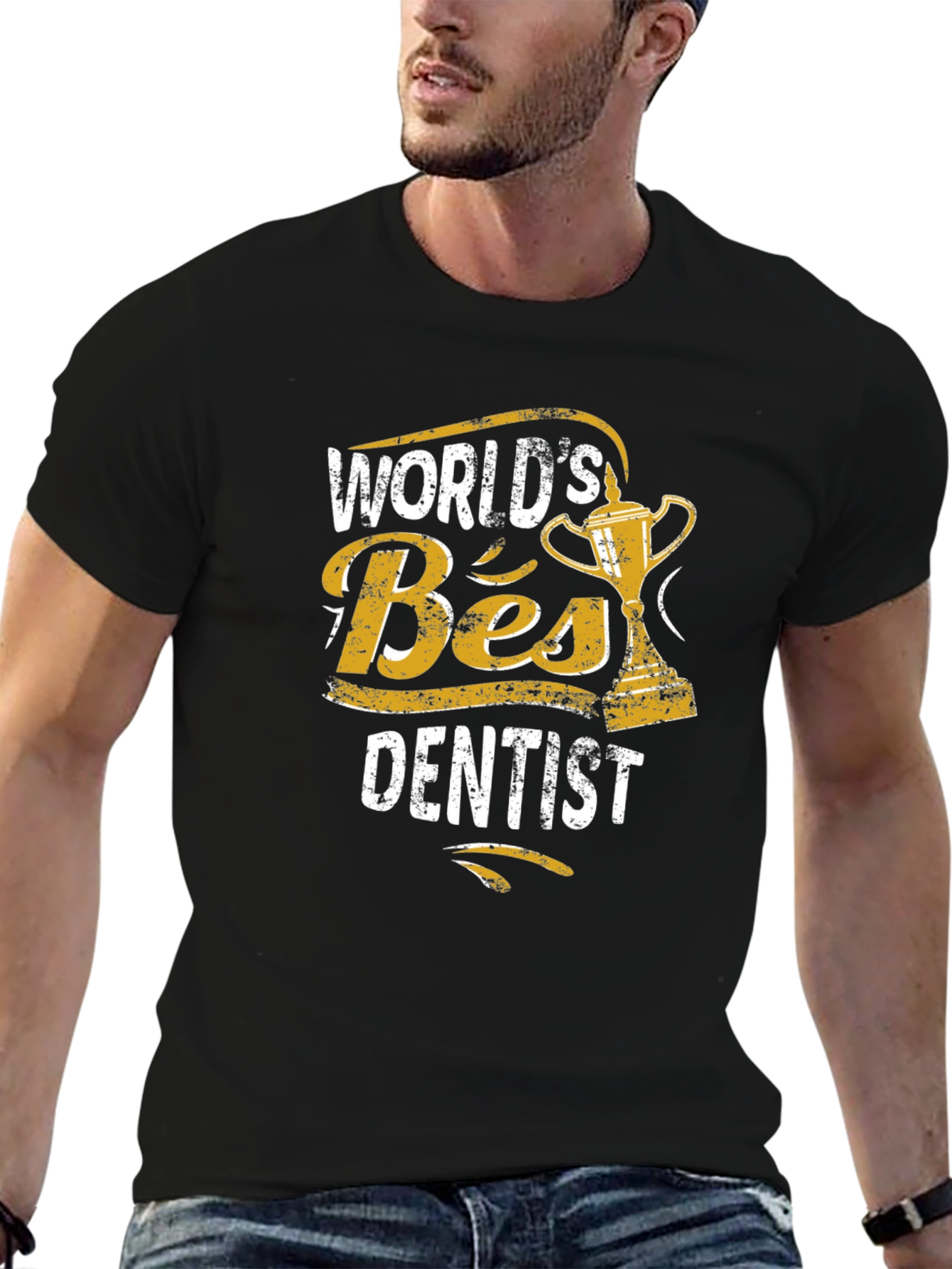 Worlds Best Dentist T-Shirt - Novelty Dental Gift