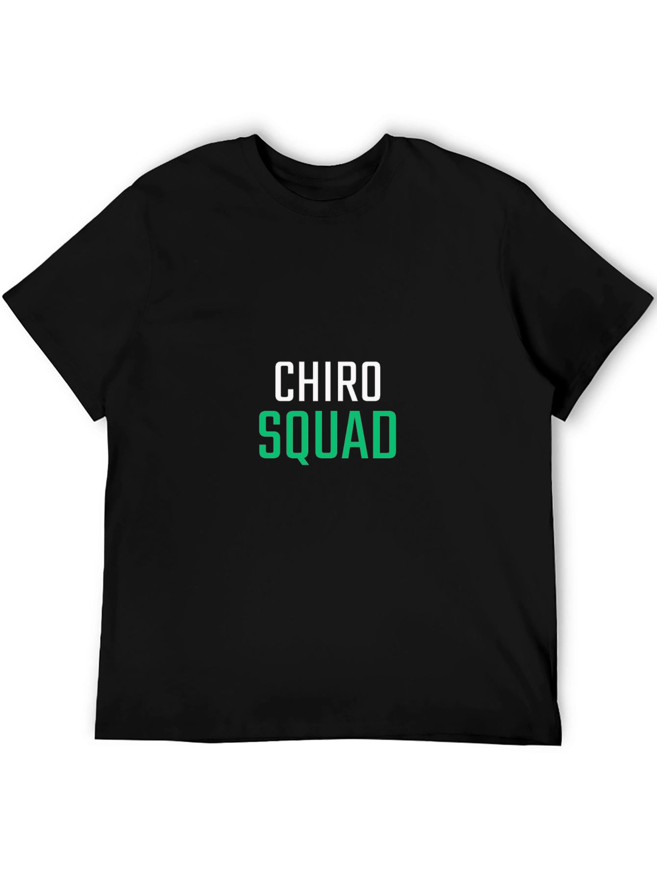 Chiro Squad T-Shirt - Black Cotton Blend