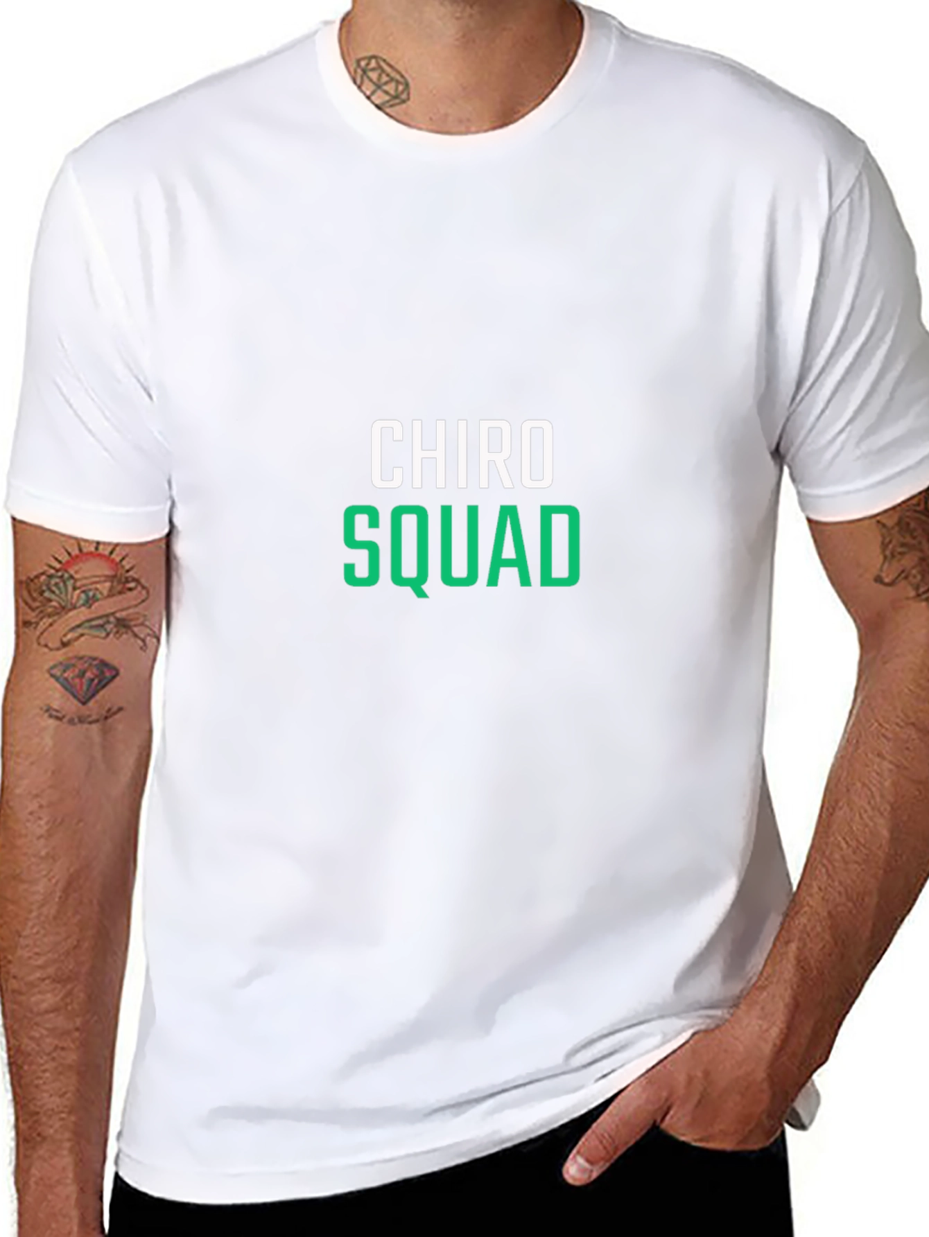 Chiro Squad T-Shirt - Black Cotton Blend