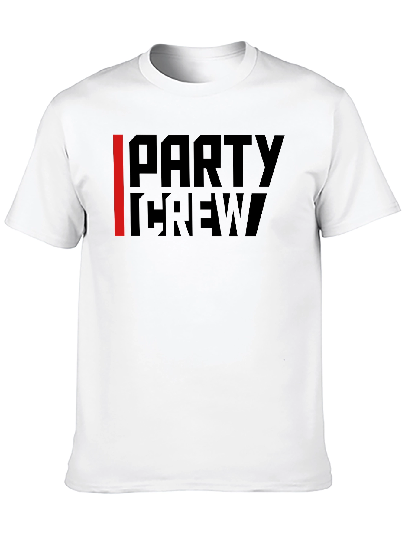Party Crew Black Graphic Tee