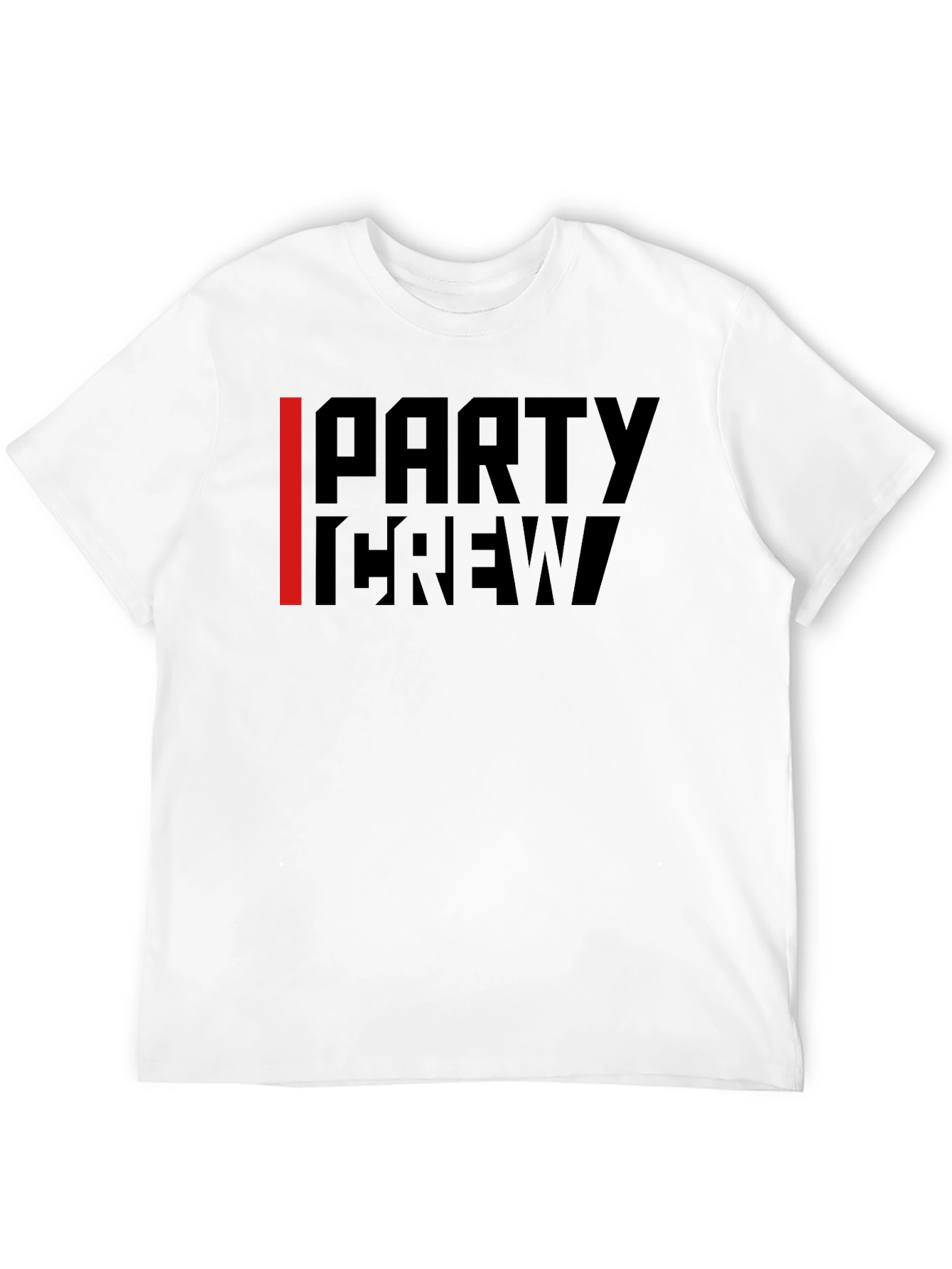 Party Crew Black Graphic Tee