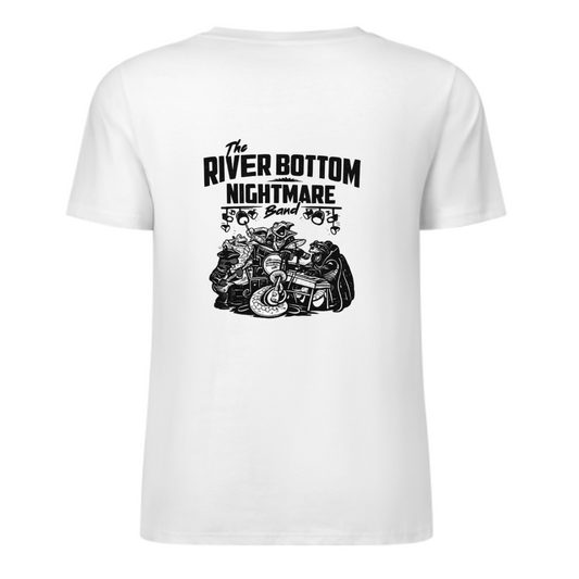 River Bottom Nightmare Band T-Shirt | Vintage Cartoon Band Graphic Tee(z130)