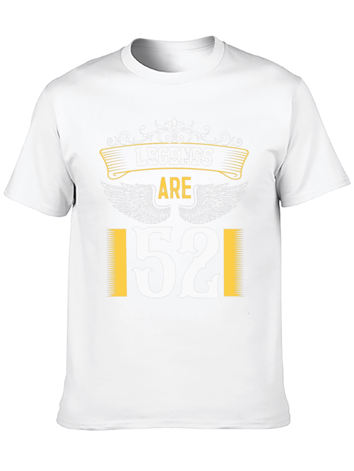 Legends Are 52 T-Shirt - Birthday Gift