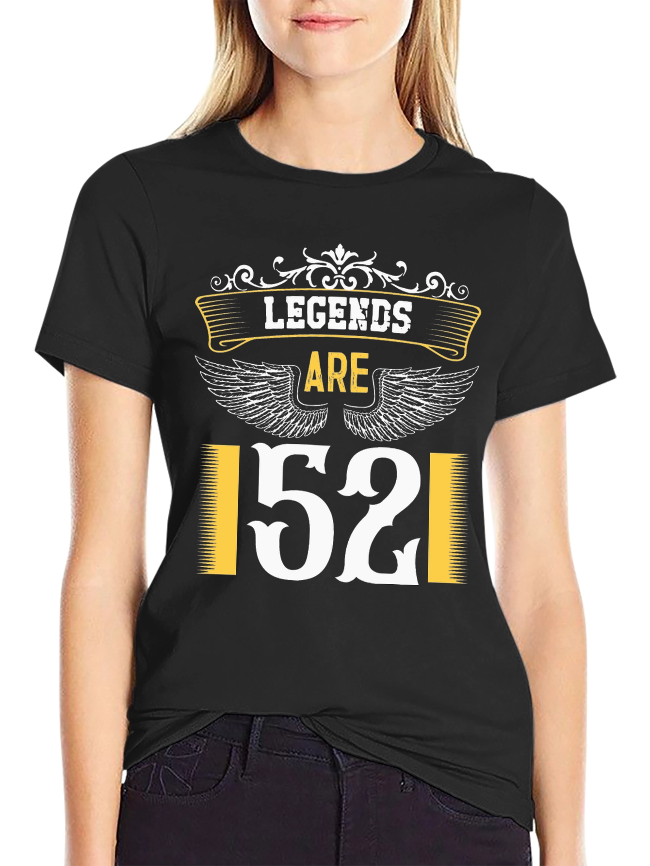 Legends Are 52 T-Shirt - Birthday Gift