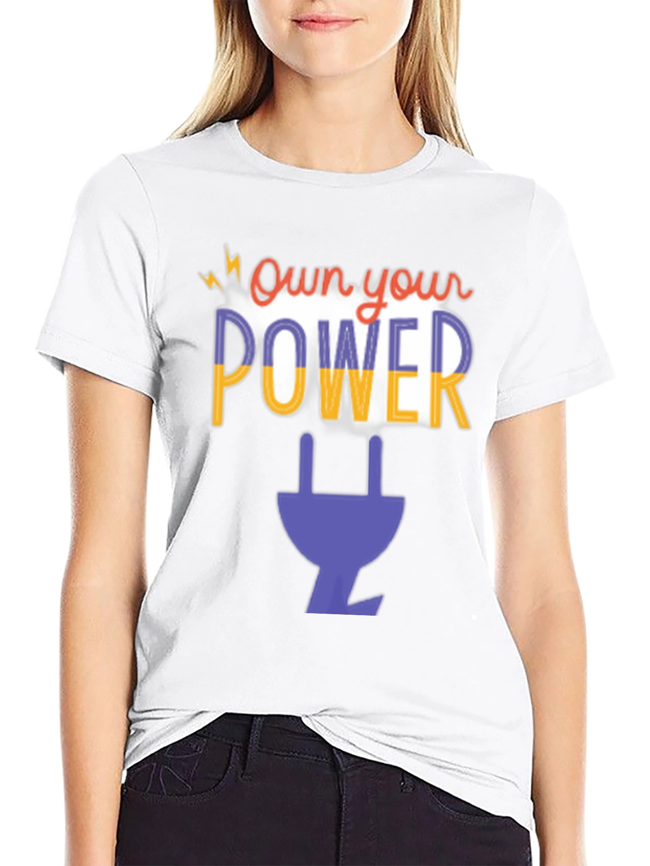 Own Your Power T-Shirt - Graphic Plug Tee