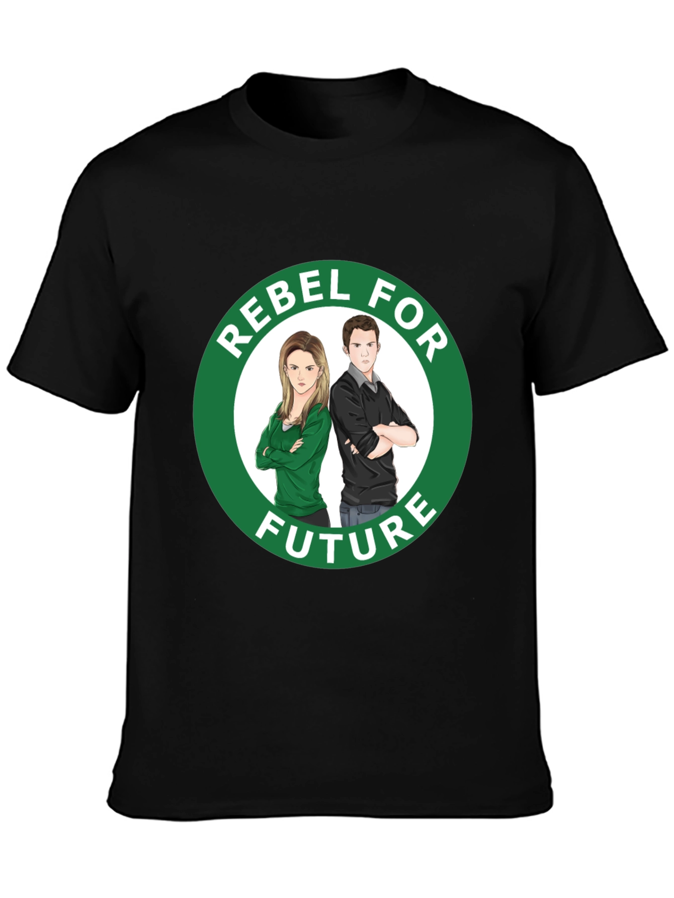 Rebel For Future T-Shirt Activism Graphic Tee
