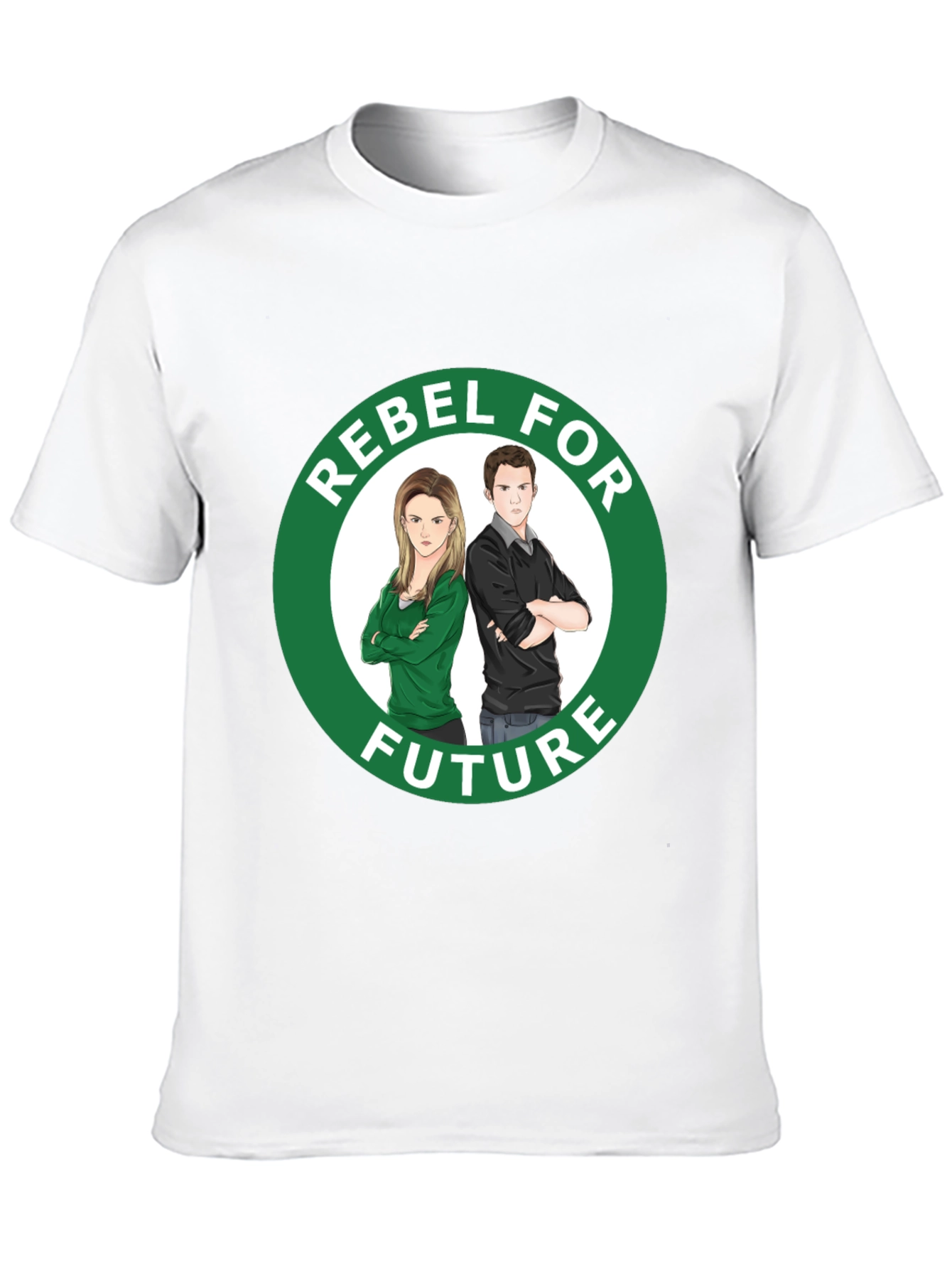 Rebel For Future T-Shirt Activism Graphic Tee