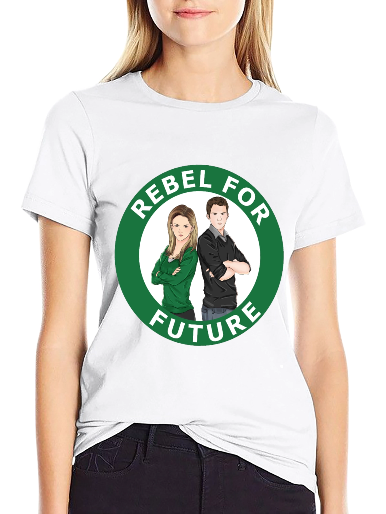 Rebel For Future T-Shirt Activism Graphic Tee