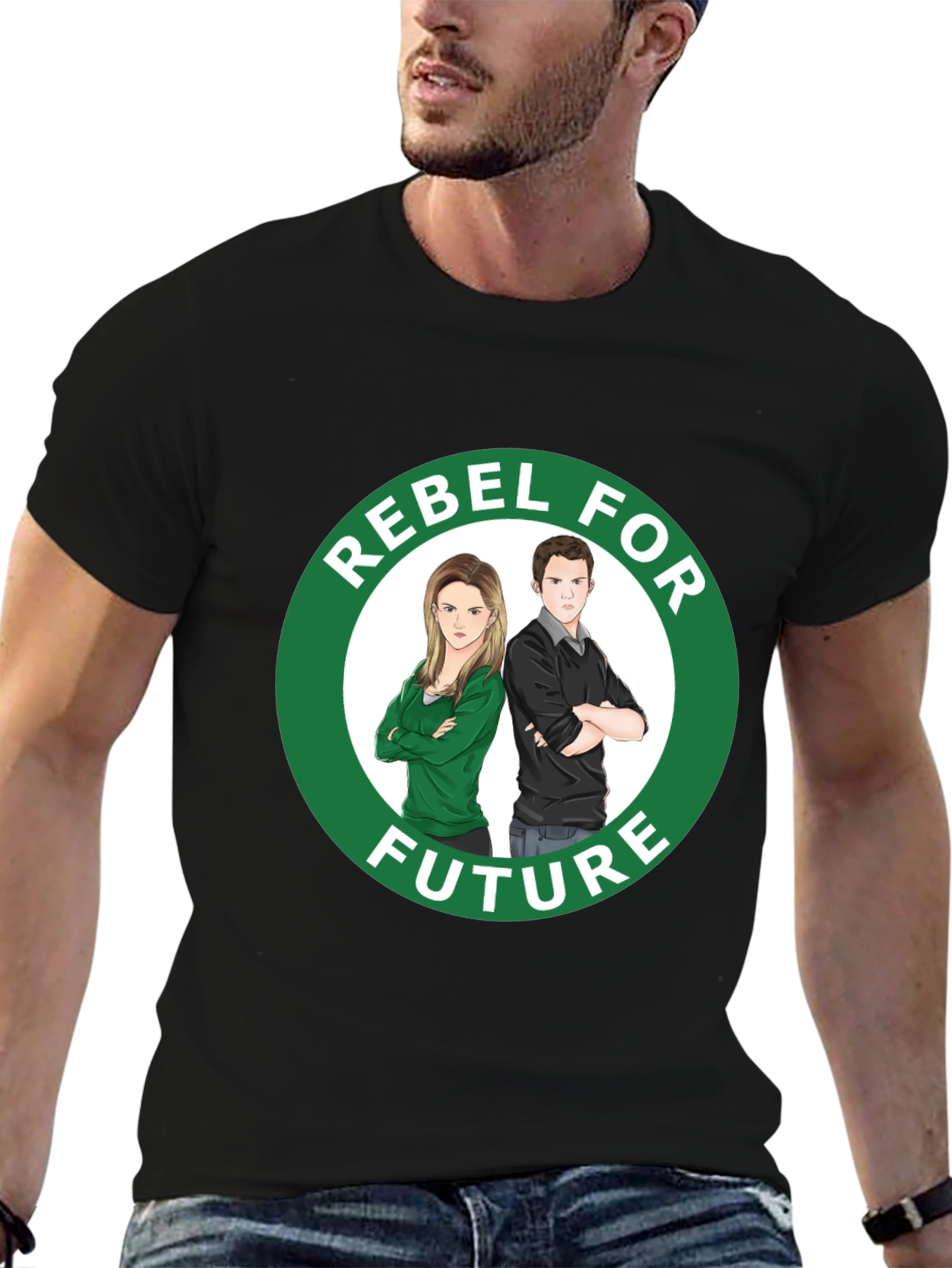 Rebel For Future T-Shirt Activism Graphic Tee