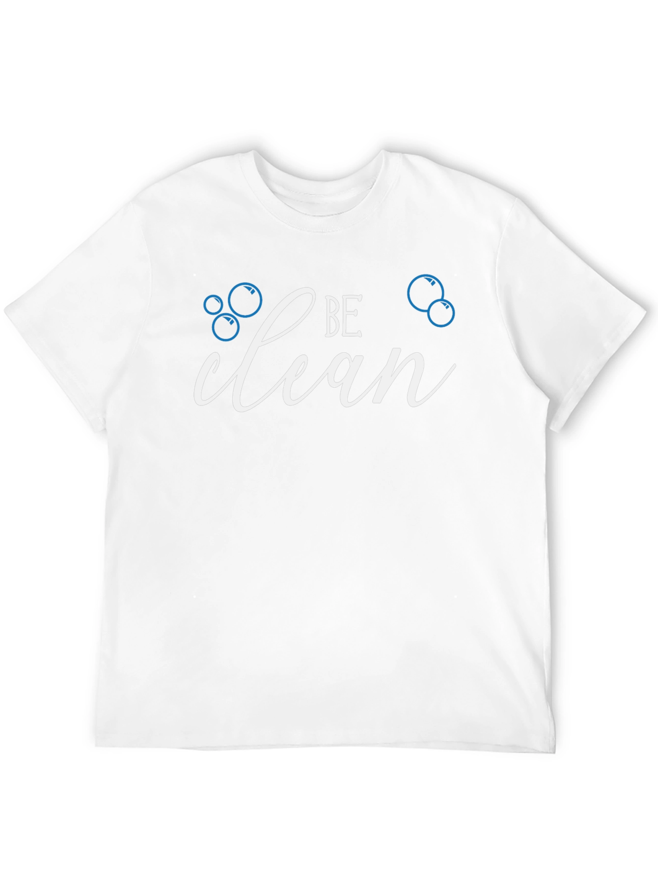 Be Clean Graphic T-Shirt - Black Cotton Tee