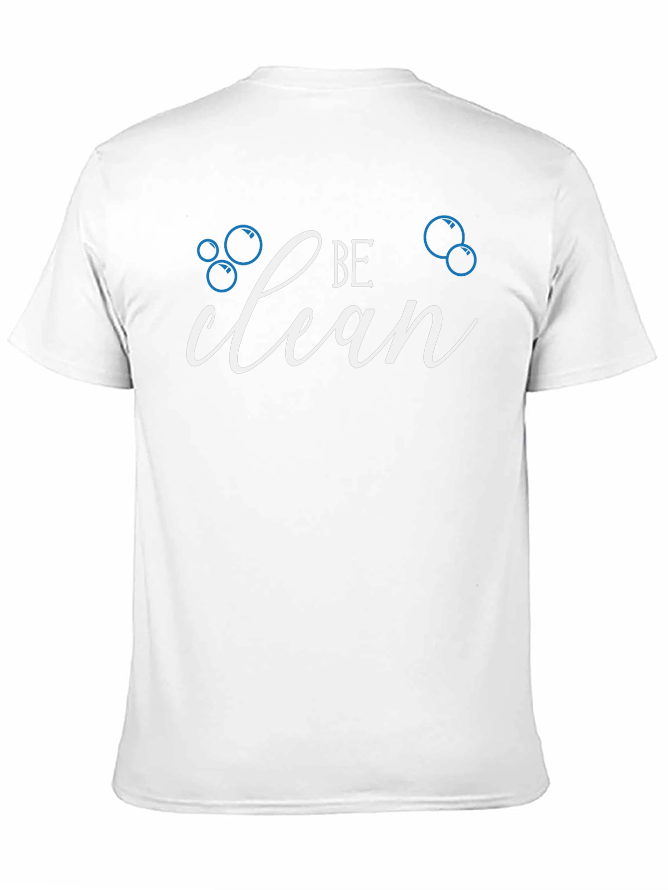 Be Clean Graphic T-Shirt - Black Cotton Tee