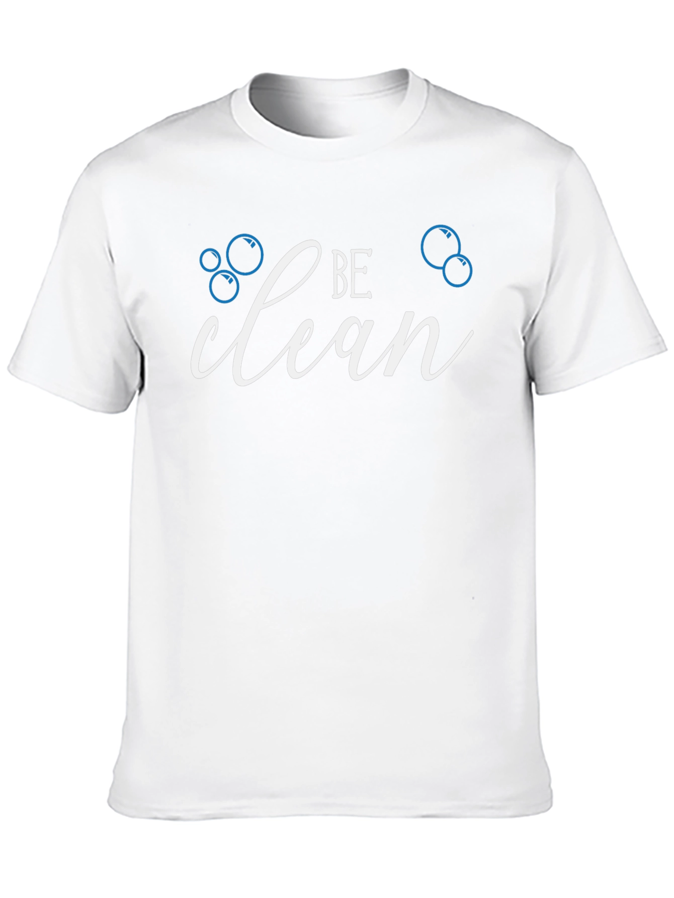 Be Clean Graphic T-Shirt - Black Cotton Tee