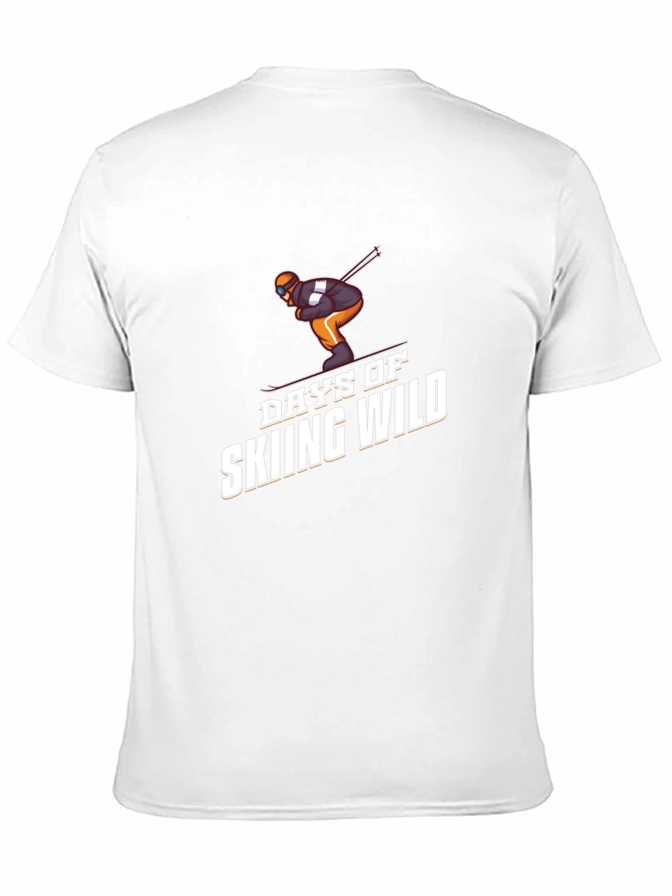 Days of Skiing Wild Graphic Tee