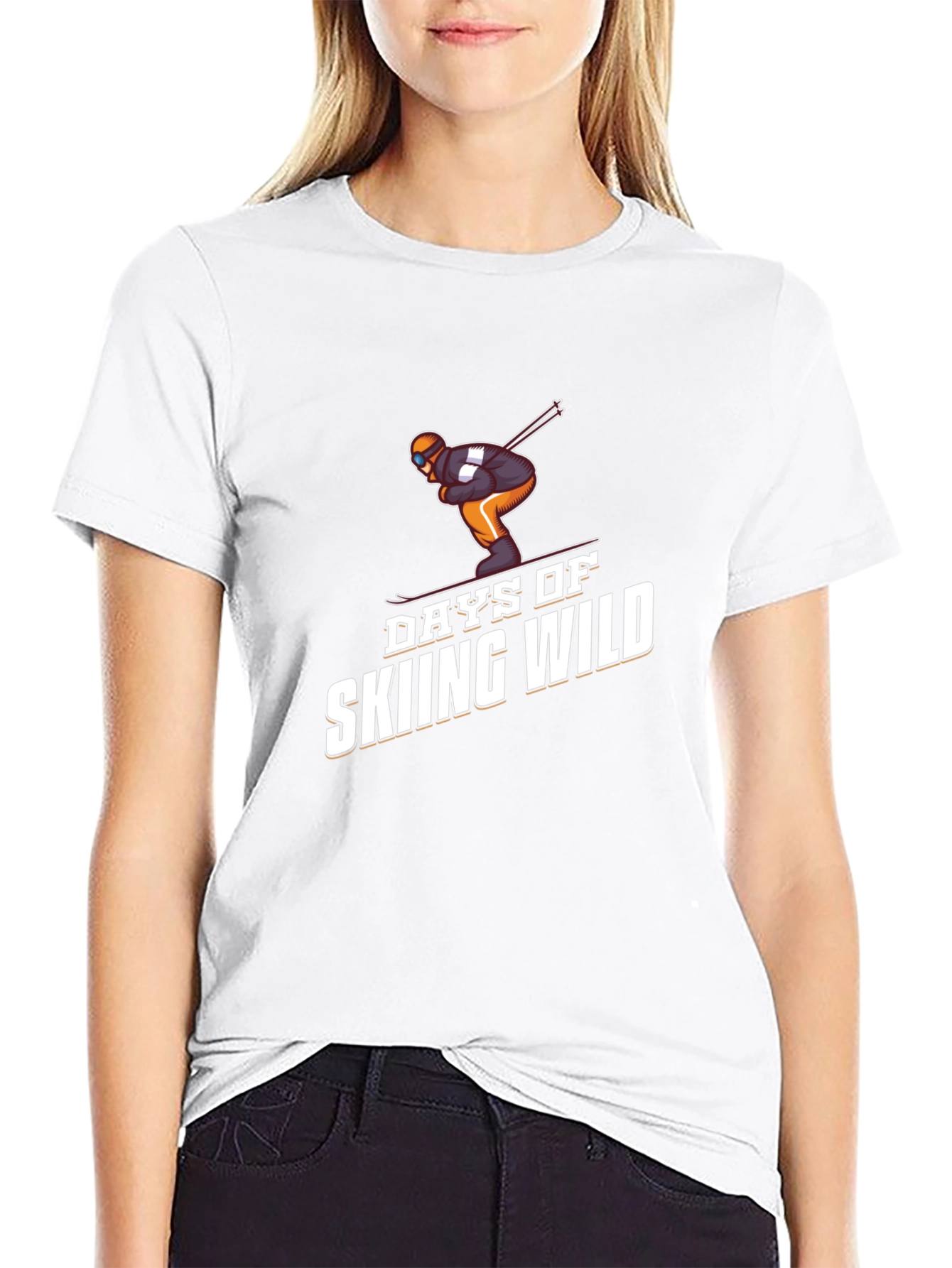 Days of Skiing Wild Graphic Tee
