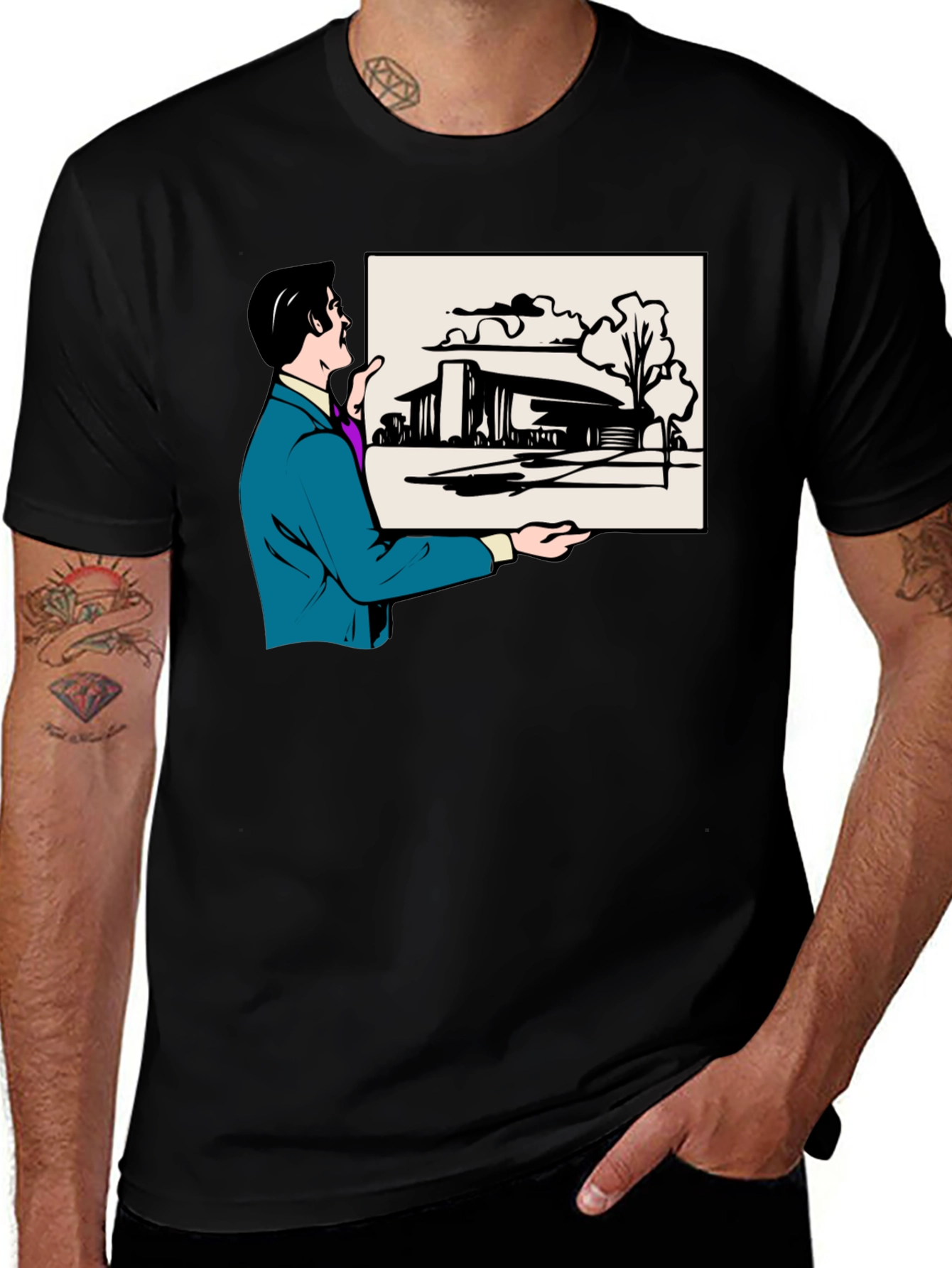 Modern Architect T-Shirt - Unique Design