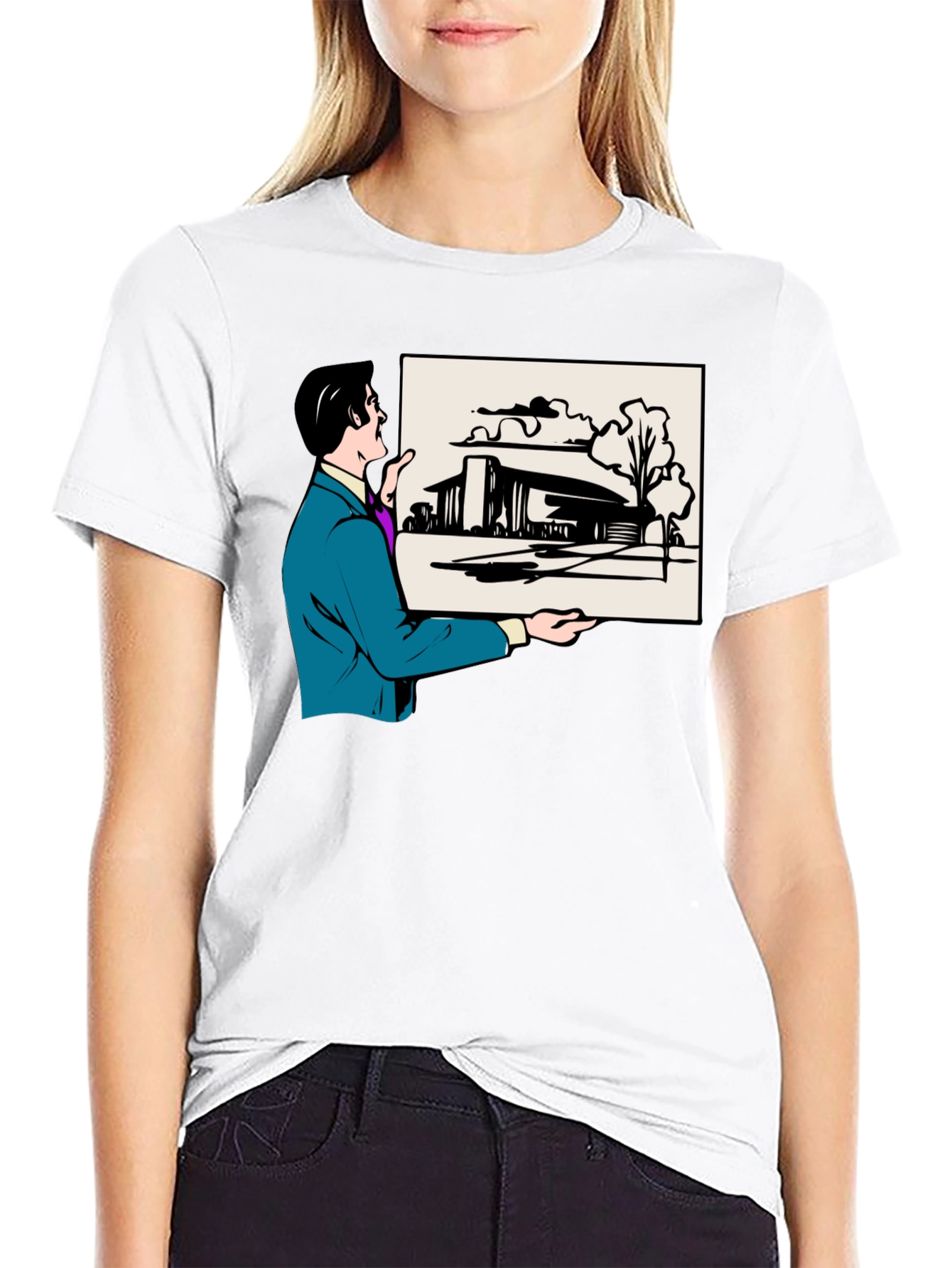 Modern Architect T-Shirt - Unique Design