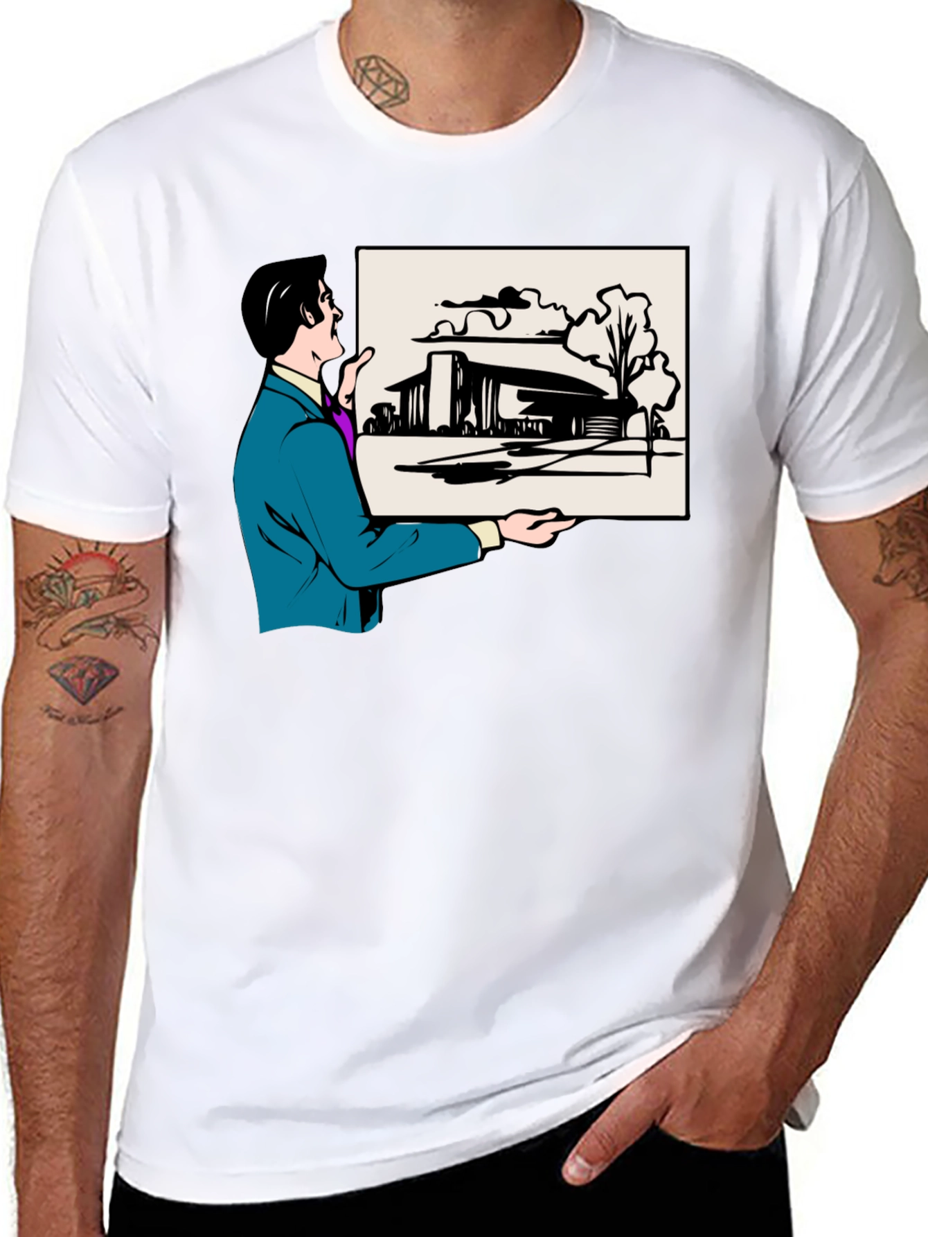 Modern Architect T-Shirt - Unique Design