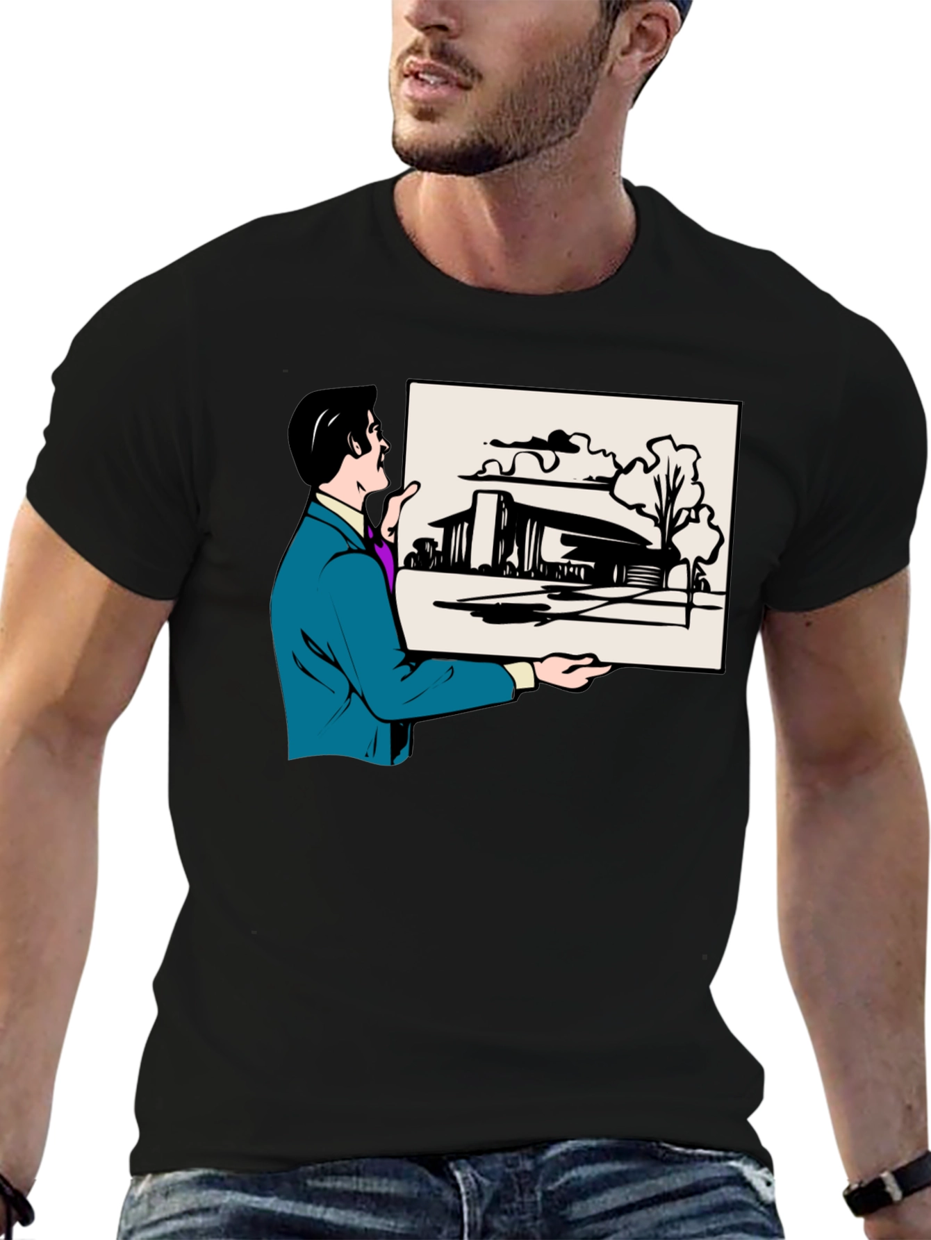 Modern Architect T-Shirt - Unique Design