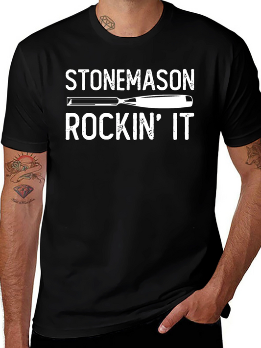 Stonemason Rockin It T-Shirt