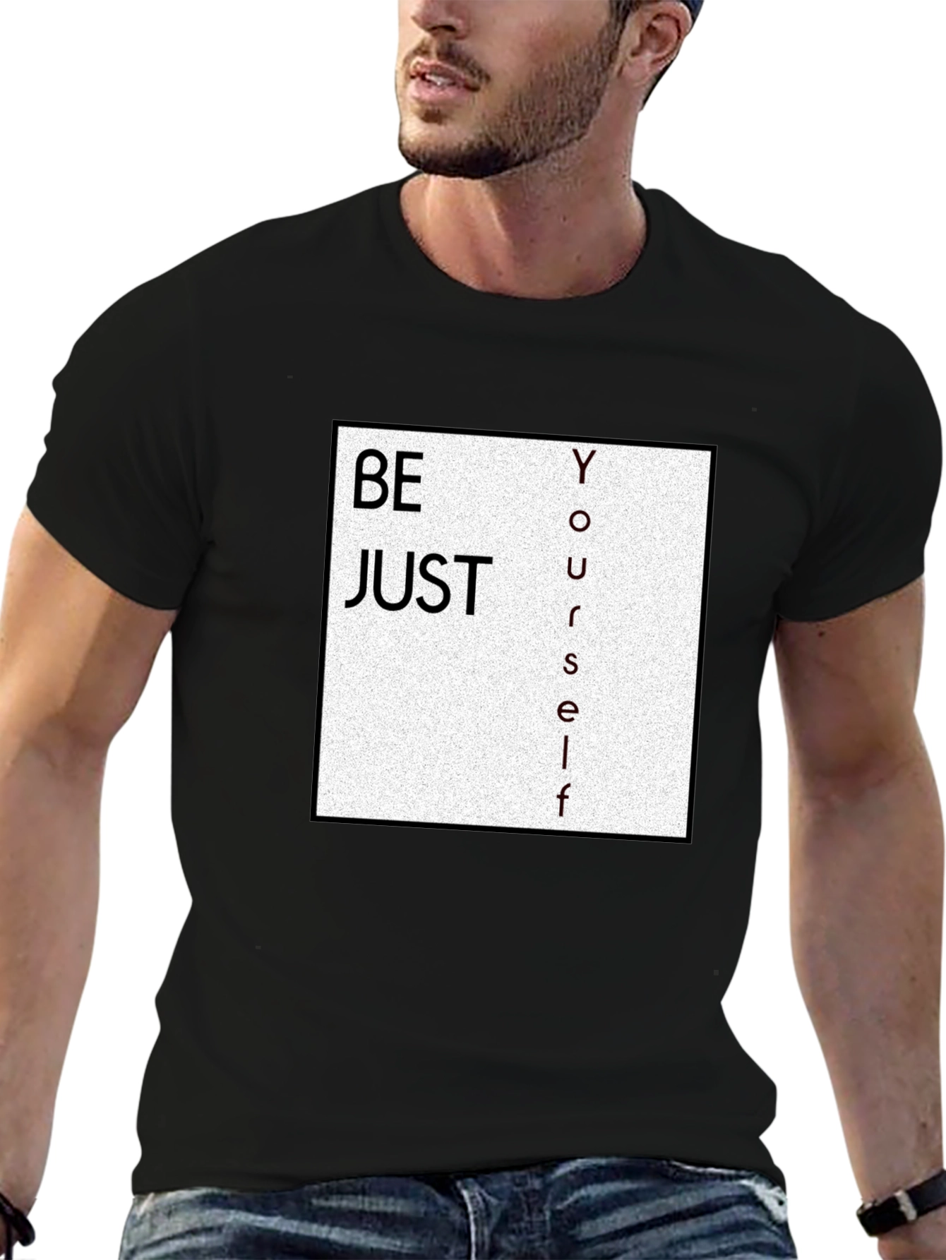 Be Just Yourself Graphic Tee