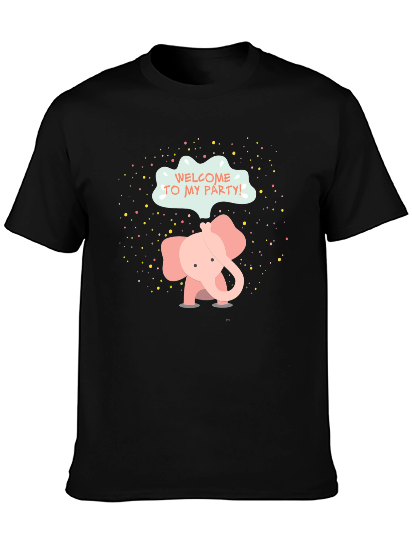 Cute Elephant Party T-Shirt - Welcome To My Party