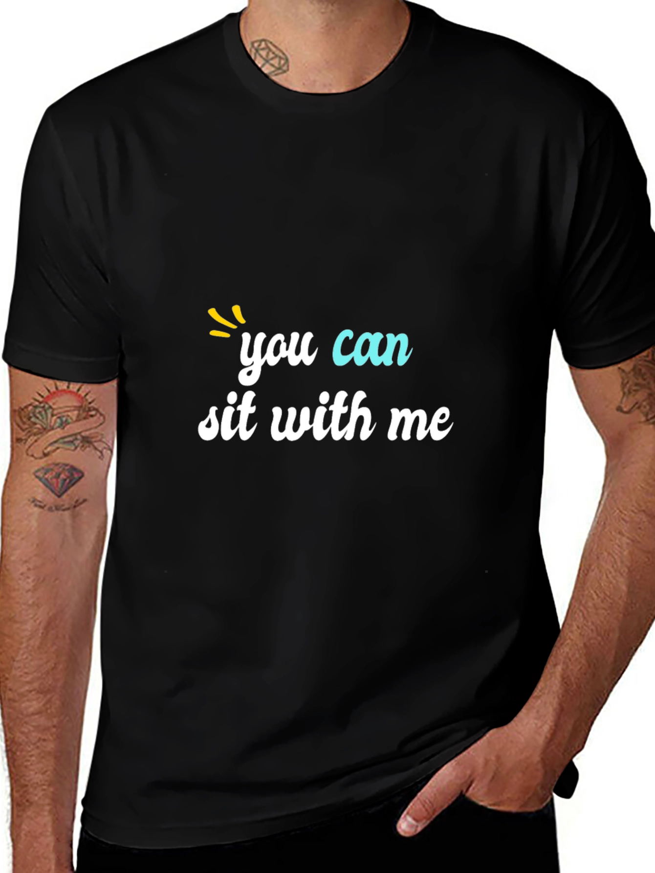 You Can Sit With Me Graphic Tee