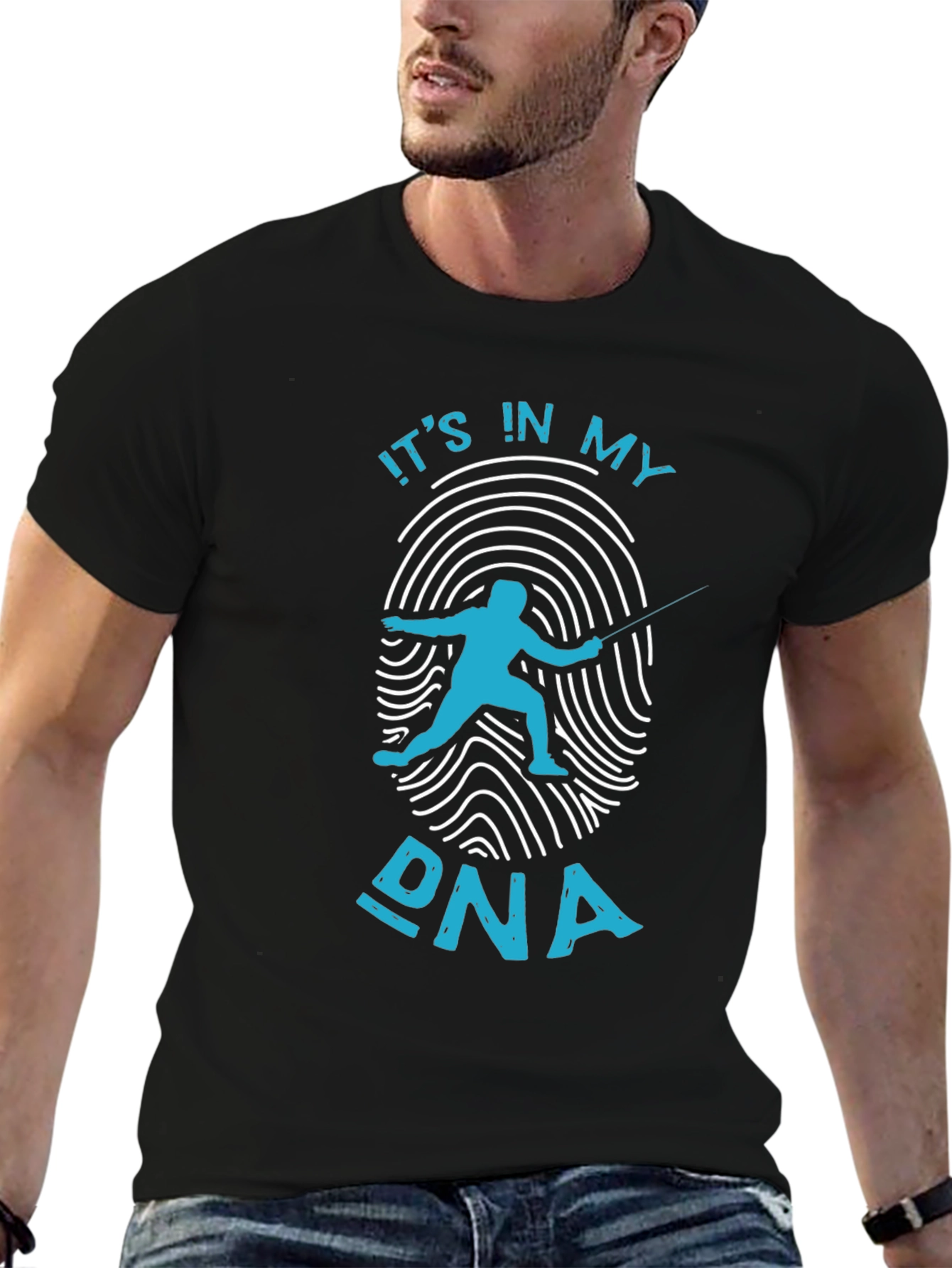 Its In My DNA Fencing T-Shirt