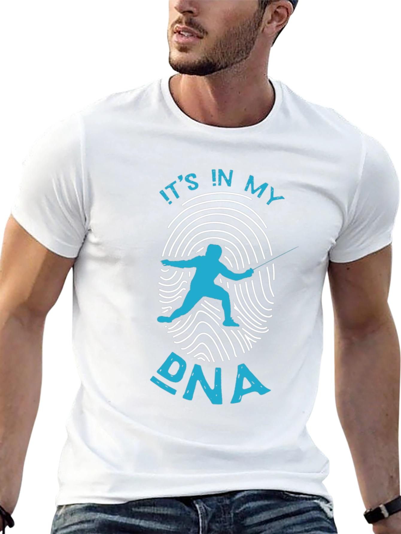 Its In My DNA Fencing T-Shirt