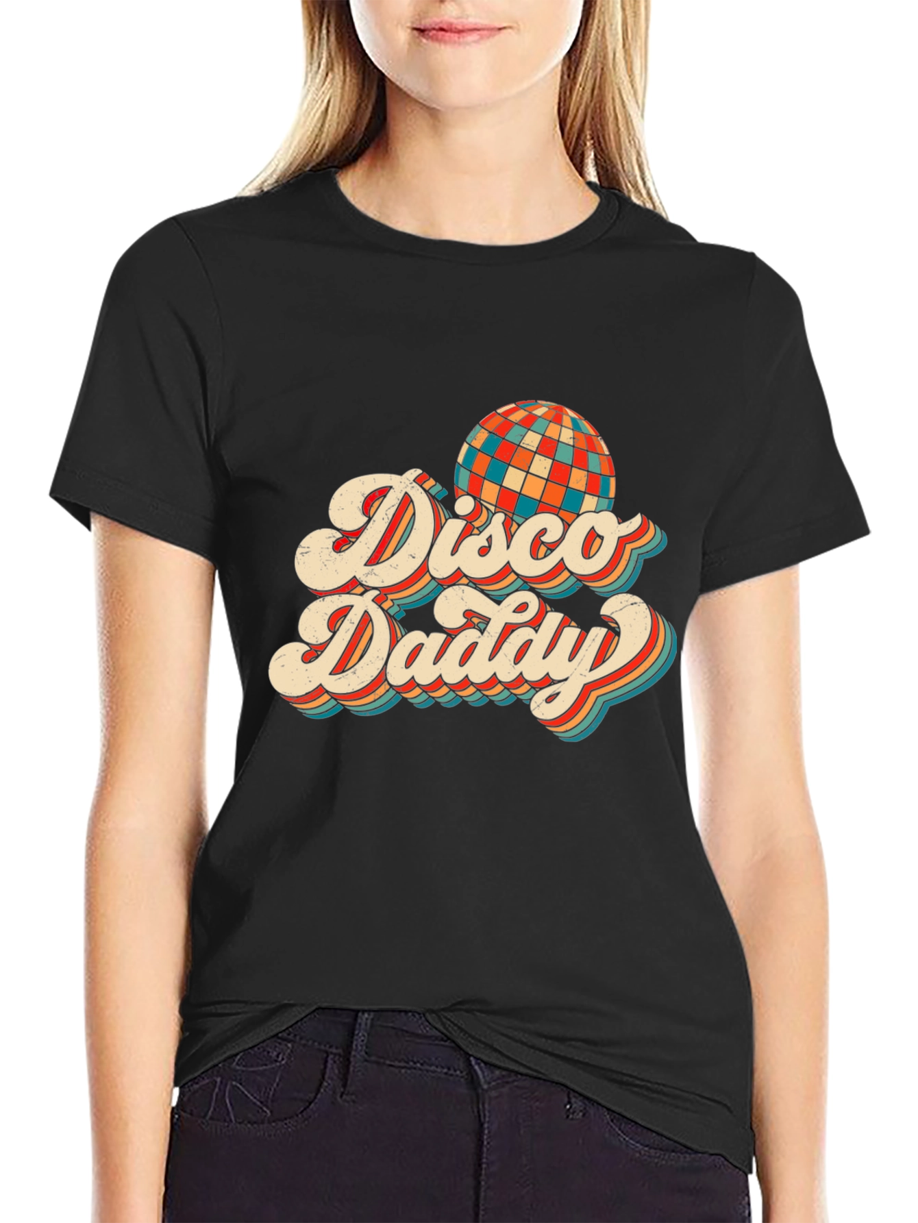 Disco Daddy Retro Graphic T-Shirt