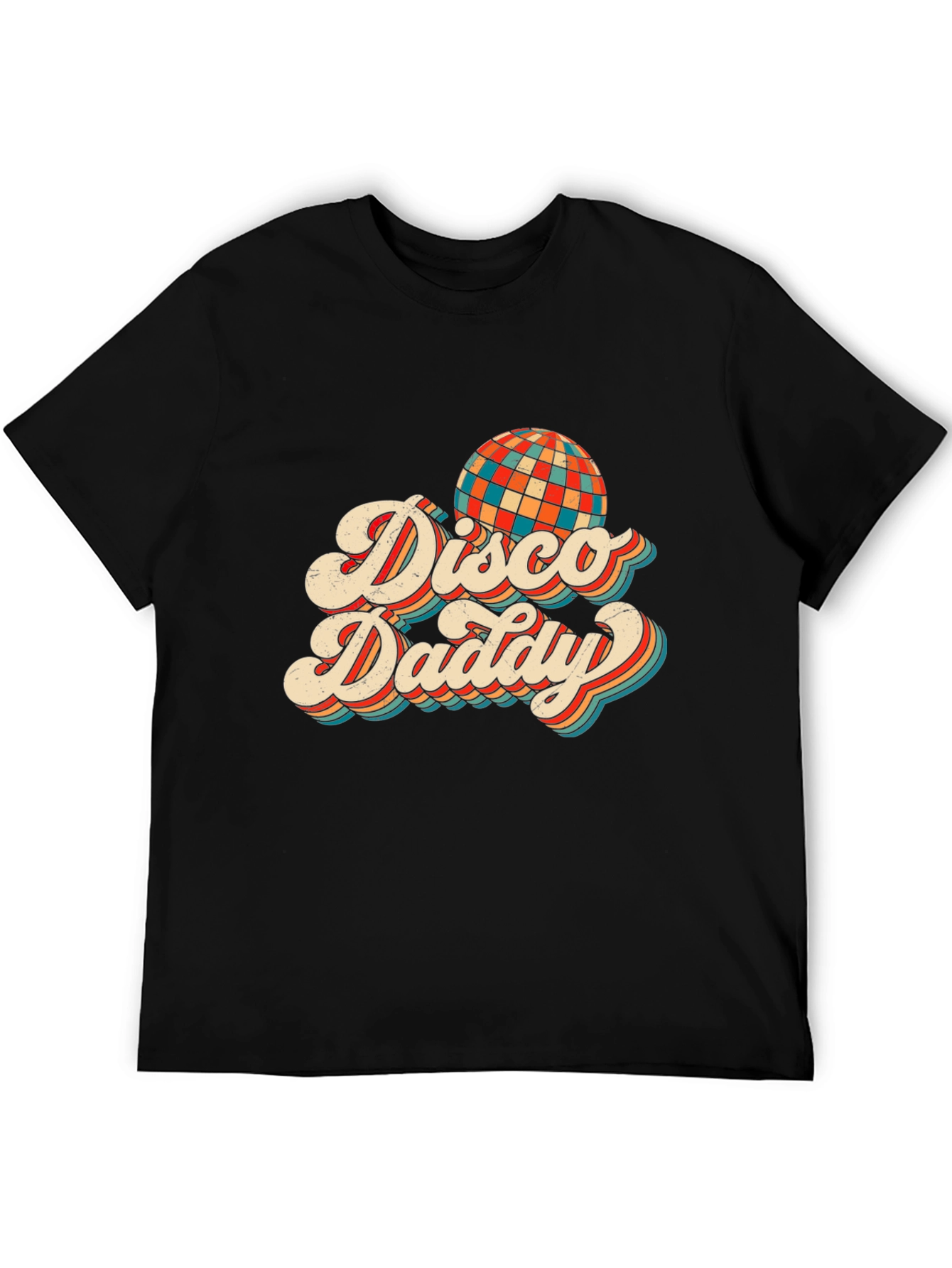 Disco Daddy Retro Graphic T-Shirt